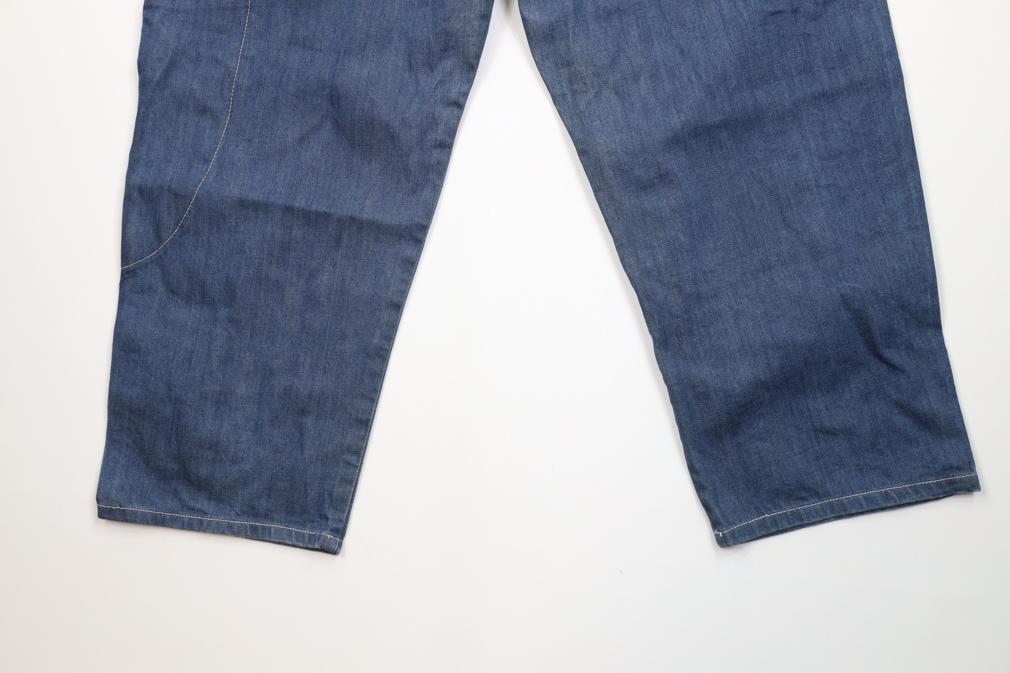 Marithe + Francois Girbaud Vintage 90s Marithe Francois Girbaud Fit Denim Jeans Blue Size US 40 / EU 56 - 12 Thumbnail