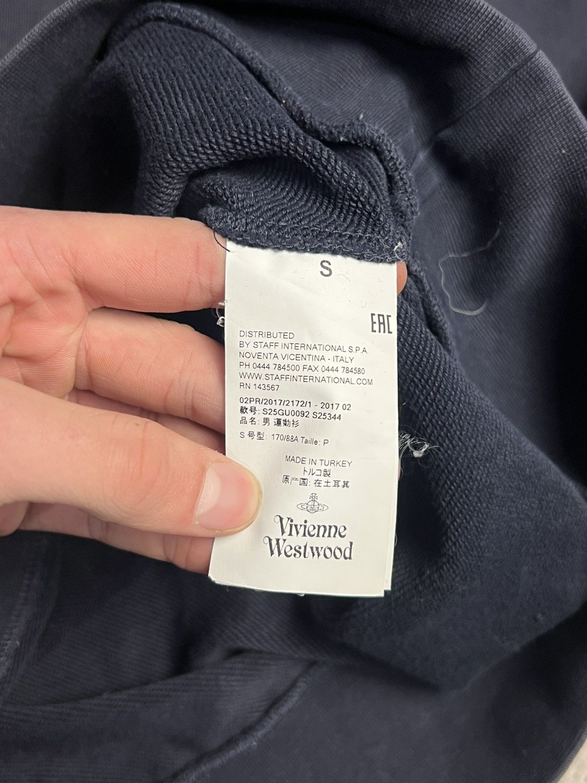 Vivienne Westwood Vintage Vivienne Westwood Sweatshirt Orb Logo Basic Pullover Size US S / EU 44-46 / 1 - 6 Thumbnail