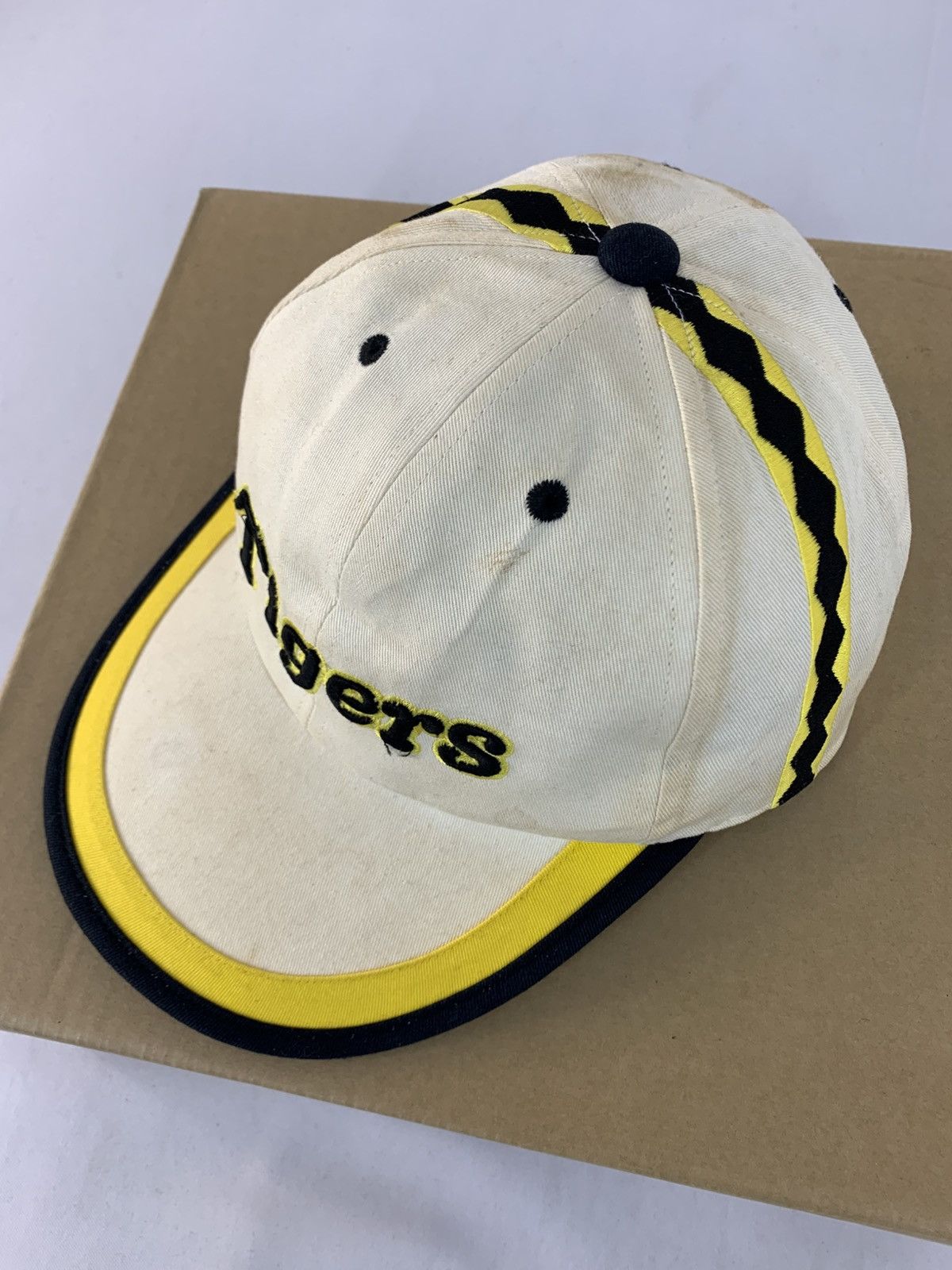 Japanese Brand 90s Hanshin Tiger Professional Baseball Mlb Snap Cap Size ONE SIZE - 3 Thumbnail
