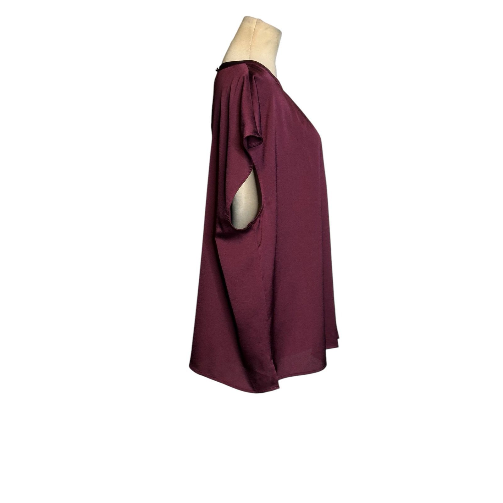 Vince Camuto Vince Camuto eggplant purple tunic blouse size XXL Size XXL / US 16-18 / IT 52-54 - 6 Thumbnail