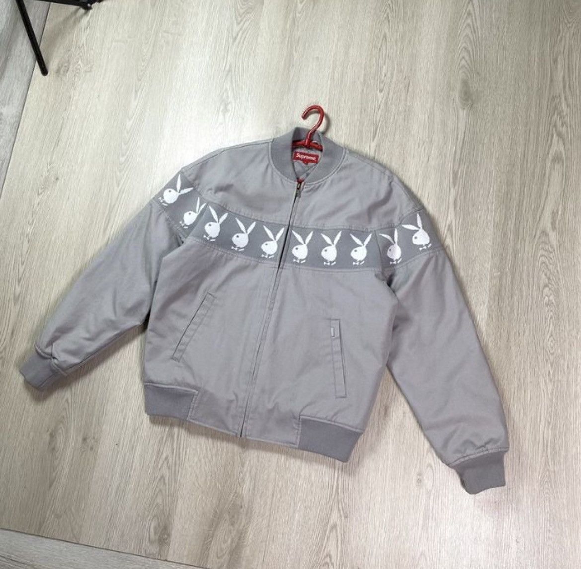 image of Bomber Supreme in Grey, Men's (Size Small)