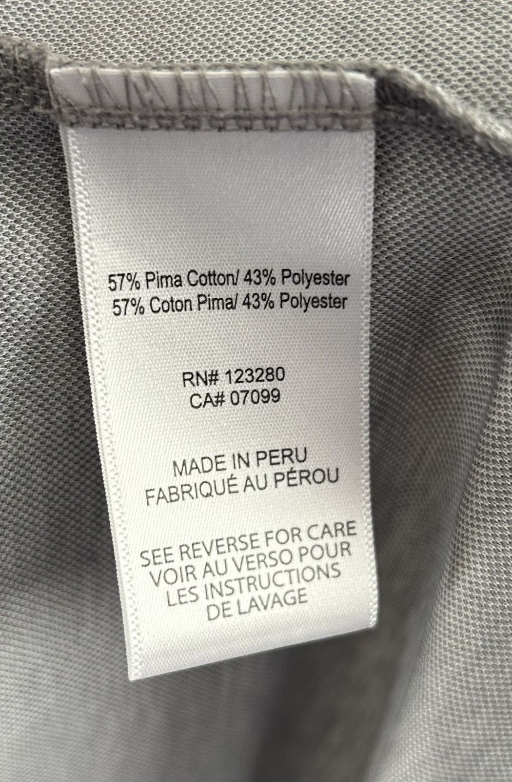 TravisMathew Travis Mathew Mens Grey Cactus Print Size CXL Polo Shirt Size US XXL / EU 58 / 5 - 9 Thumbnail