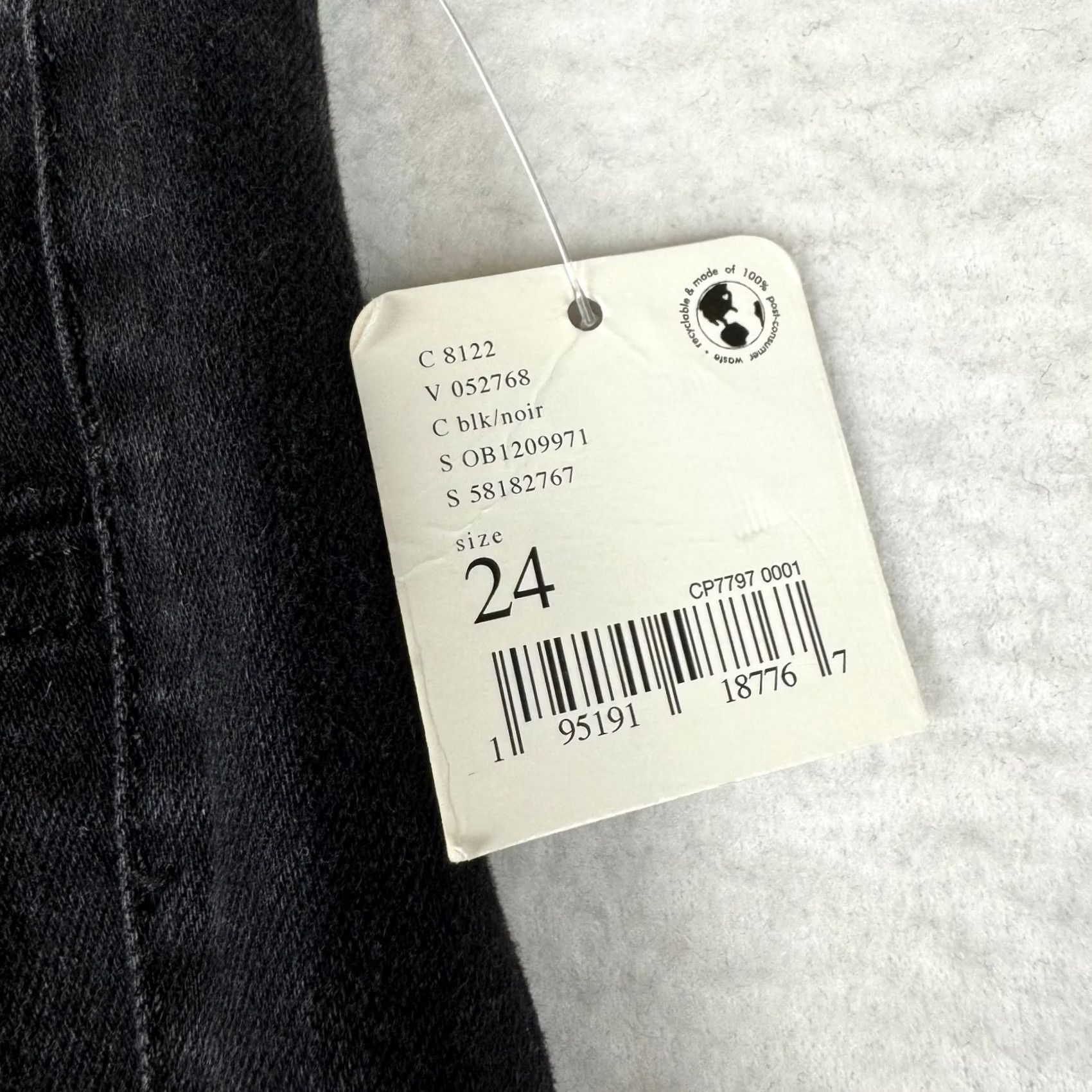Free People Free People Jeans 24 24 Wayde High Rise Flared Bell Bottoms Denim Black Womens Regular Boho 90s 00s Bohemian Spring Fall Winter Girls Mens Size 42" / US 20 - 4 Thumbnail