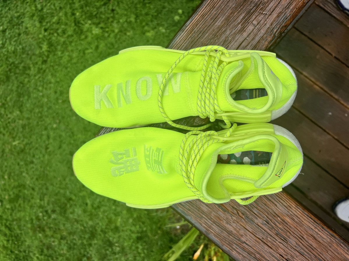 Adidas Pharrell Adidas NMD Hu Trail Pharrell Now Is Her Time Solar Yellow Grailed