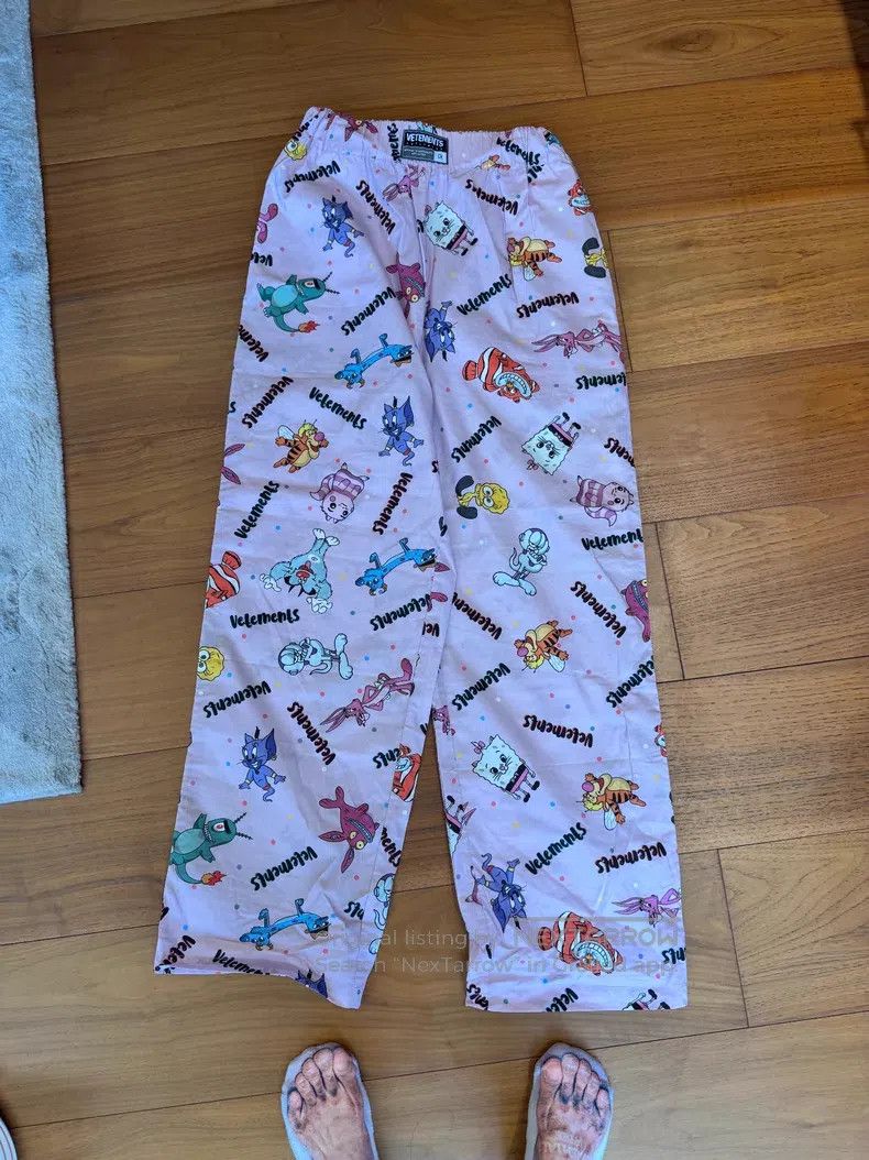 Vetements Vetements size M Cartoon Cartoon Sleep Pants Size US 27 - 2 Thumbnail