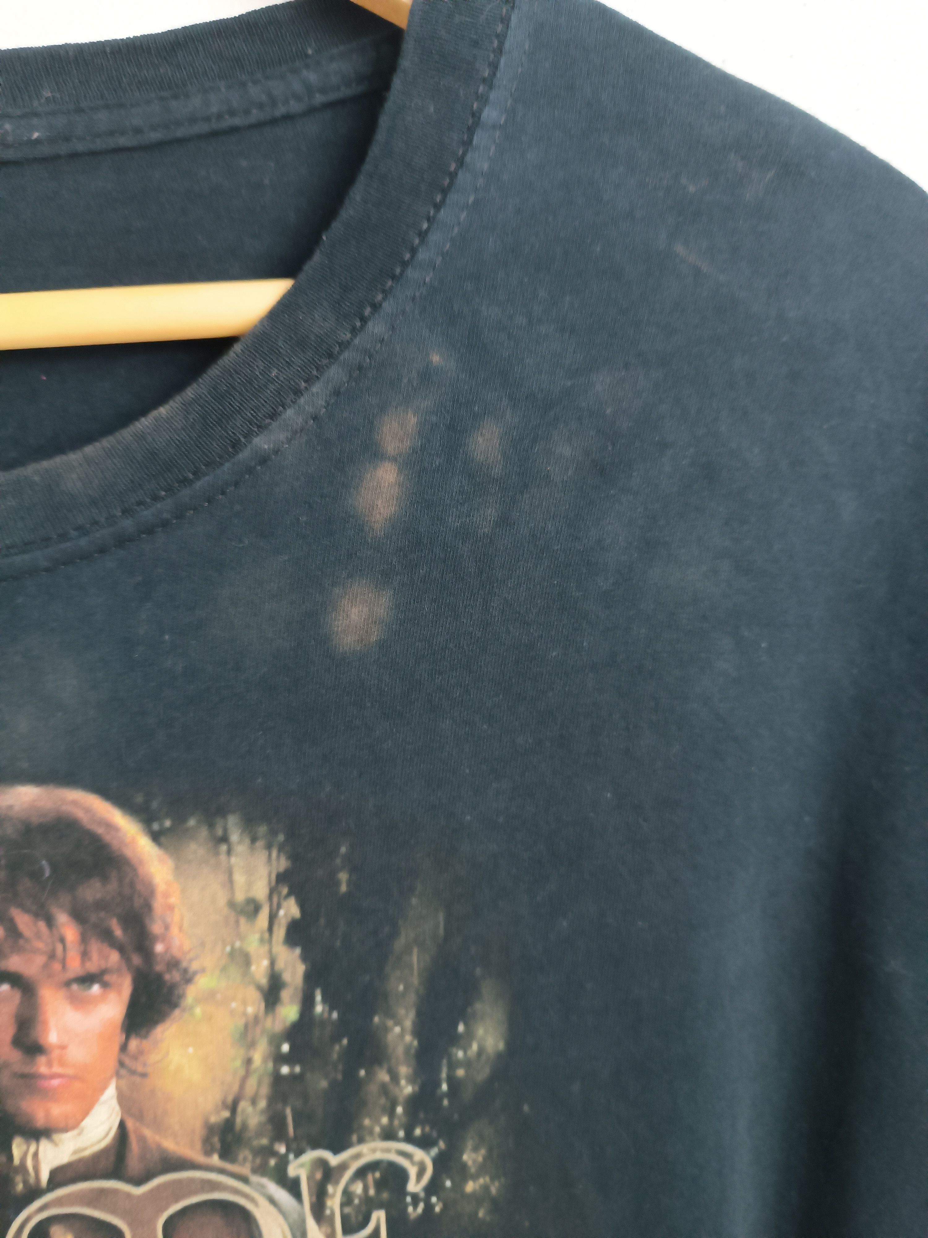 Vintage VINTAGE FADED OUTLANDER THE SERIES TEE CROWN BRIDGERTON Size US XL / EU 56 / 4 - 12 Thumbnail