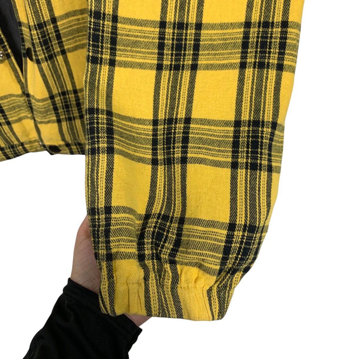 Vision Streetwear VISION STREETWEAR Big Logo Yellow Checked Jacket #1574-C70 Size US M / EU 48-50 / 2 - 13 Thumbnail