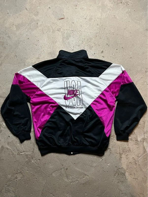 Nike 80s Nike USA track jacket Zip Size US L / EU 52-54 / 3 - 1 Thumbnail