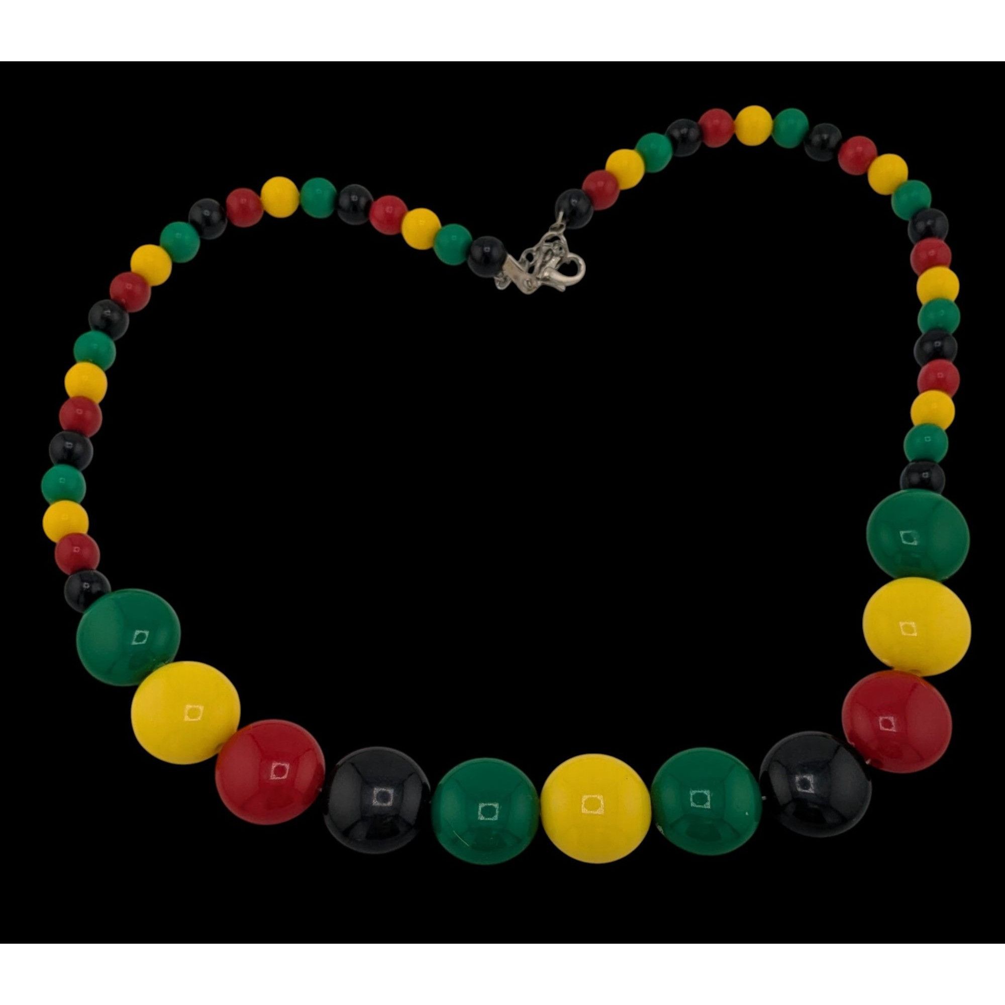 Other Rainbow Candycore Funky Graduated Bead Necklace Size ONE SIZE - 1 Thumbnail