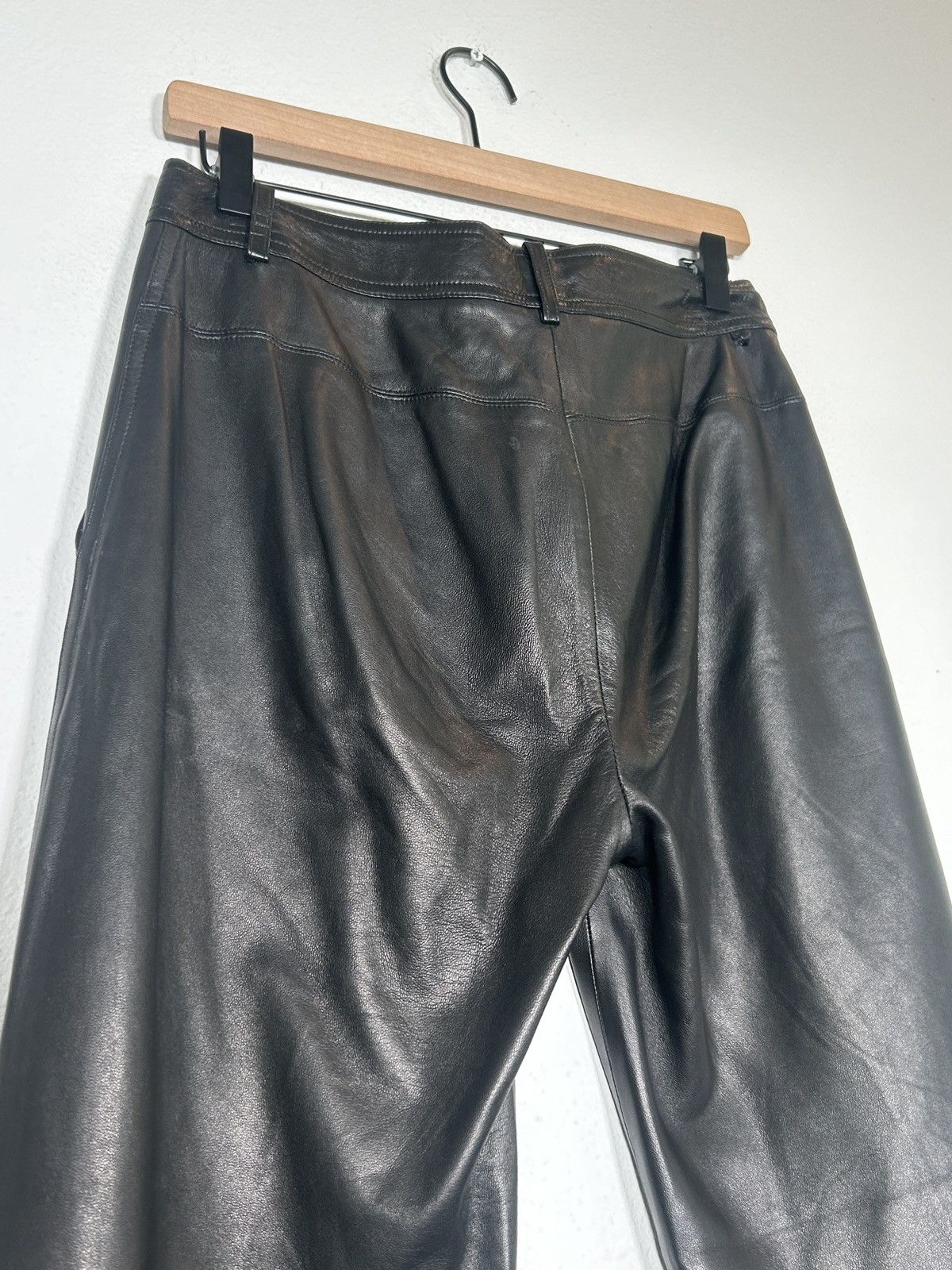 Helmut Lang FW24 Lamb Leather Trousers Size US 30 / EU 46 - 5 Thumbnail