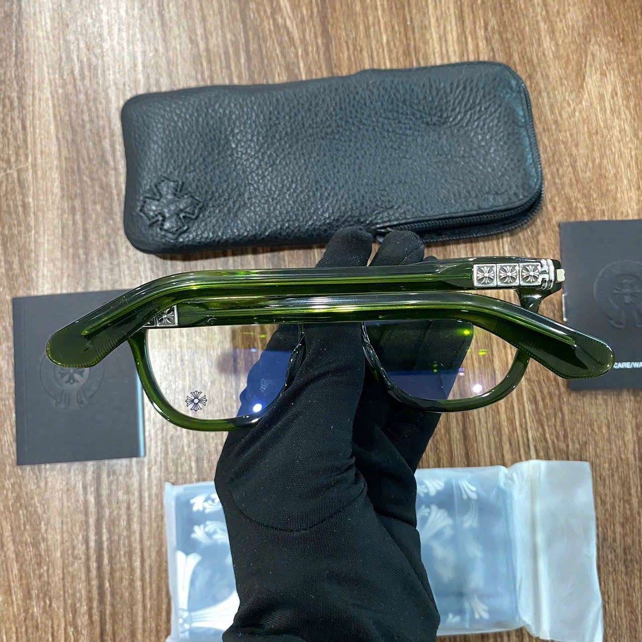 Chrome Hearts CHROME HEARTS SMOKE SHOW EYEGLASSES Size ONE SIZE - 4 Thumbnail