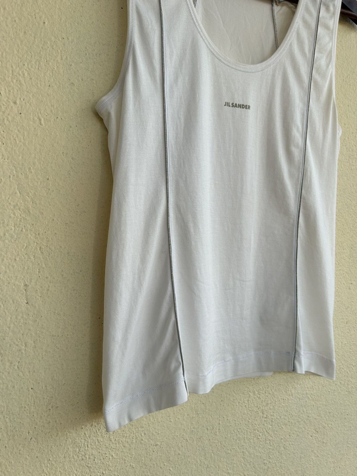 Jil Sander Jil Sander Sleeveless Strechable Jersey Size US L / EU 52-54 / 3 - 5 Thumbnail