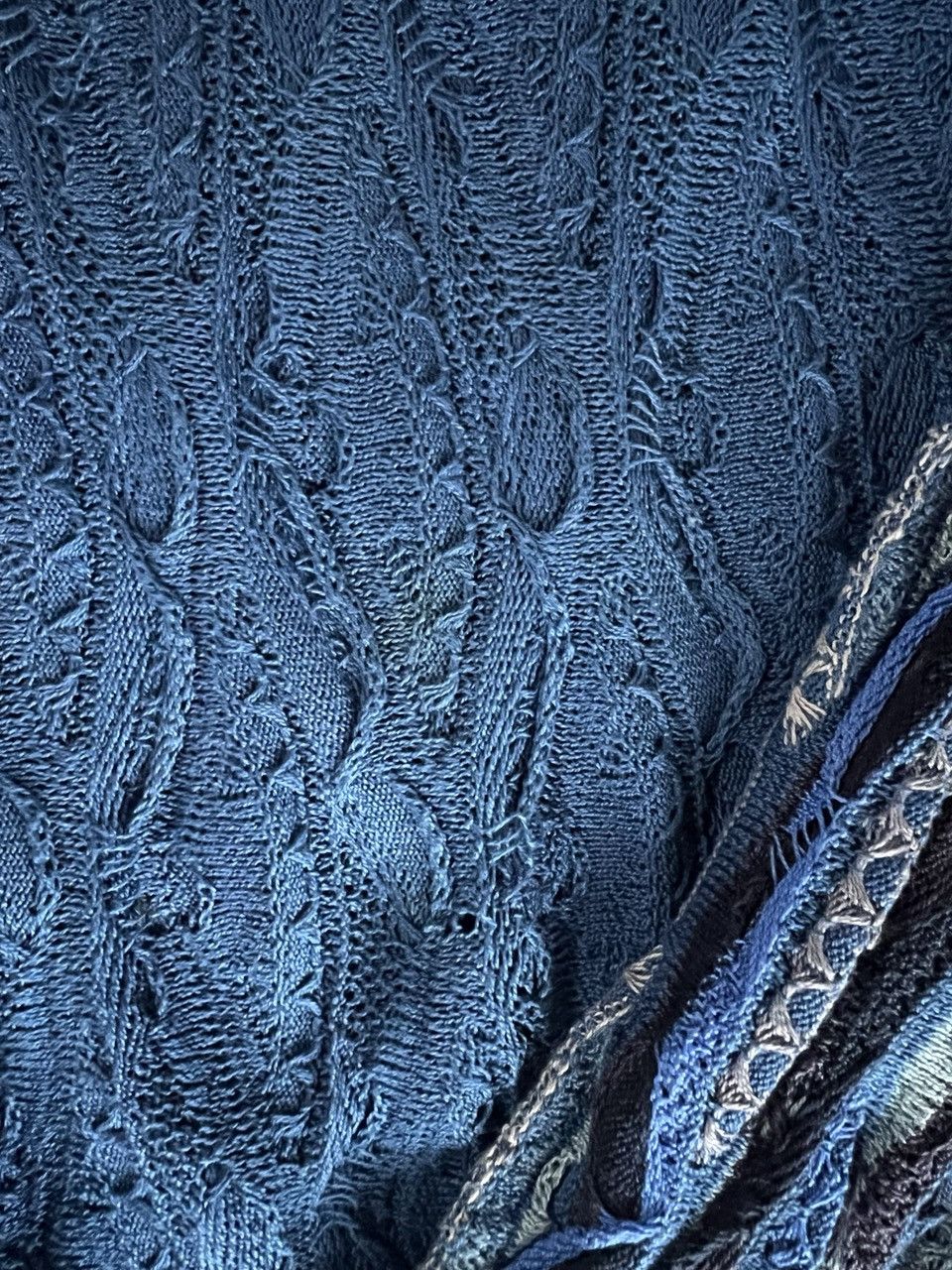 Coogi Coogi Australia Knit Sweater – Blue – Size L – 90s Vintage Size US L / EU 52-54 / 3 - 6 Thumbnail