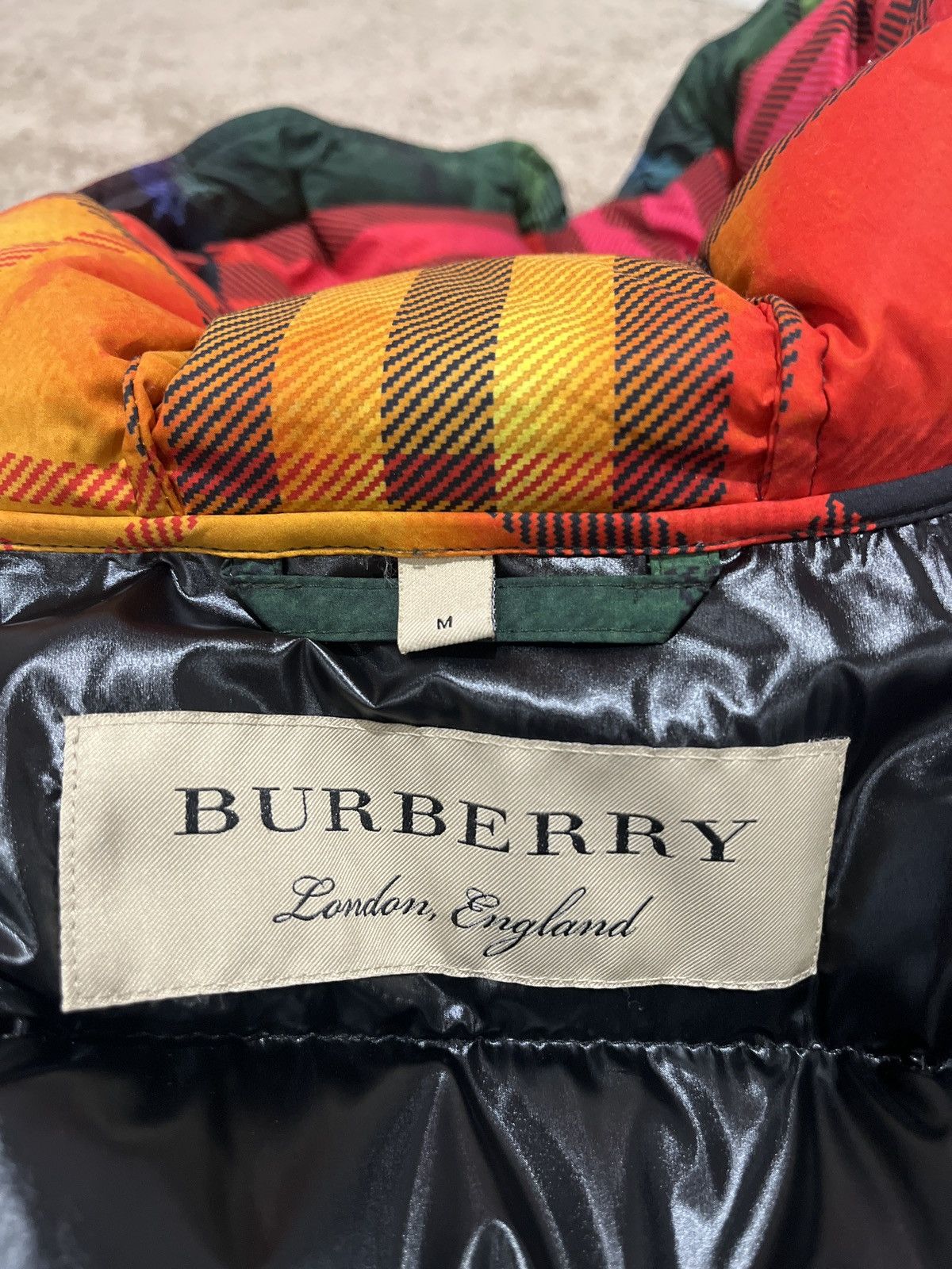 Burberry Burberry Down Jacket Multicolor Size US M / EU 48-50 / 2 - 7 Thumbnail