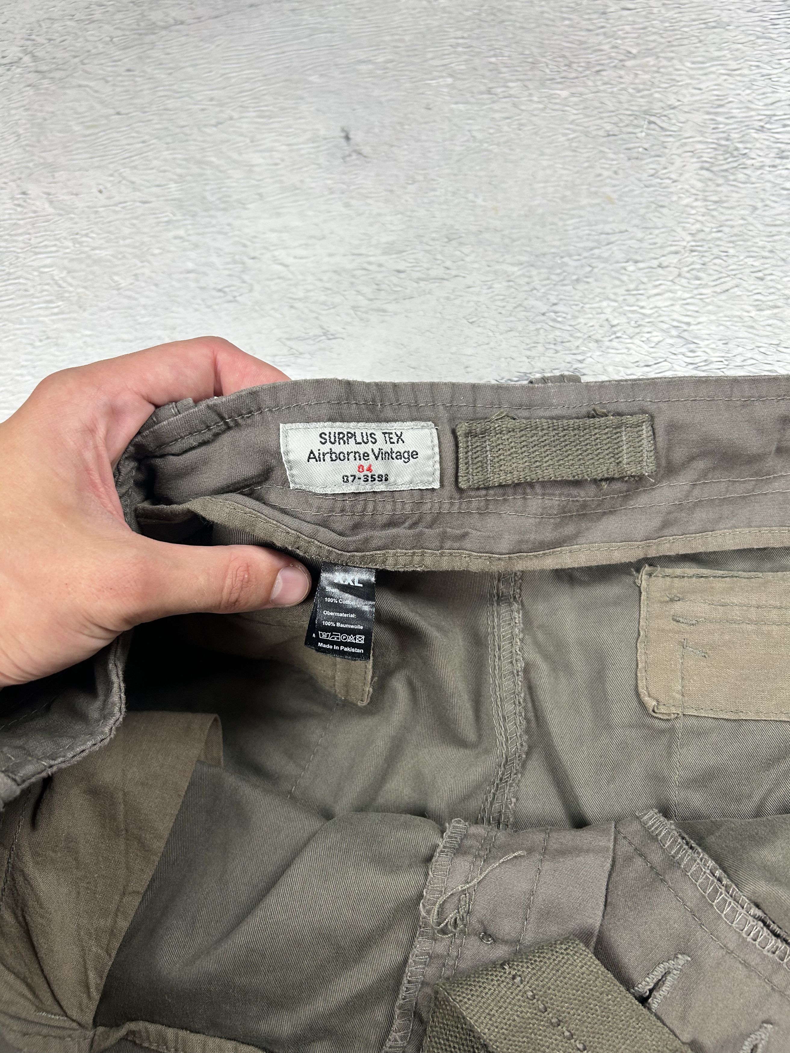 JNCO × Japanese Brand Surplus Tex Cargo Shorts Army Baggy multipocket Streetwear Size US 38 / EU 54 - 4 Thumbnail