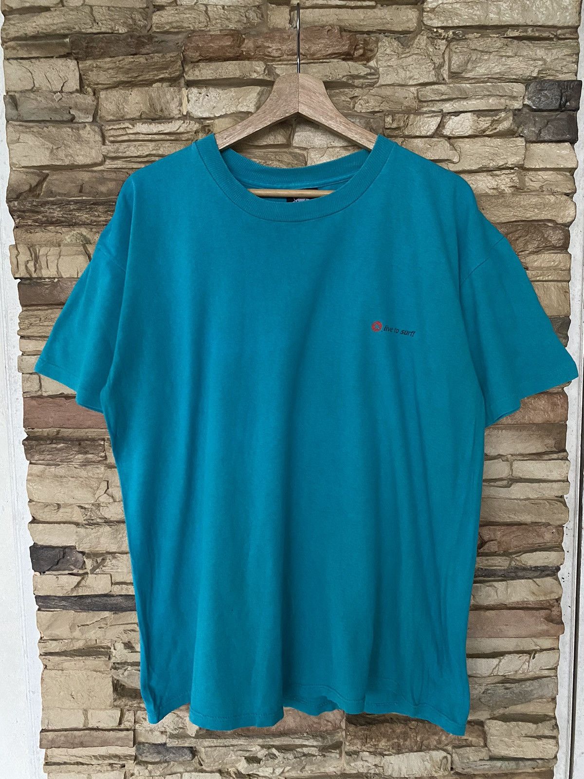 Vintage Vintage 1992 Gotcha Live To Surf 90s Surfing Tees Size US L / EU 52-54 / 3 - 2 Thumbnail