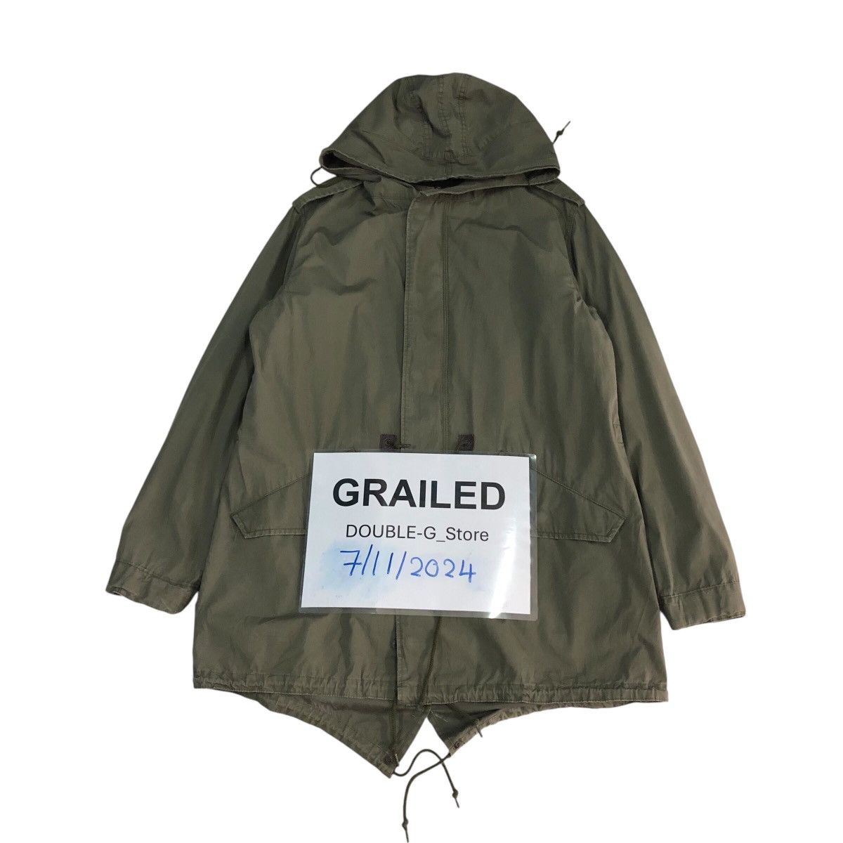 Alpha Industries × Vintage 📌Vintage Heavy Military Parka Jacket Alpha Industries Size US M / EU 48-50 / 2 - 1 Thumbnail