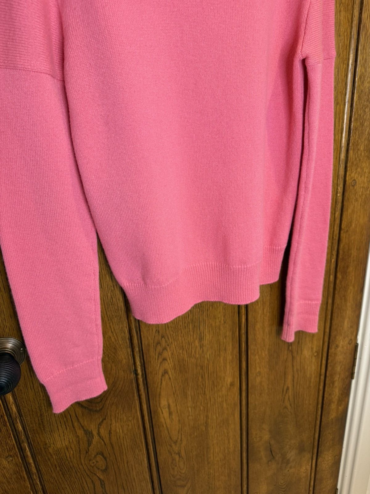 Calvin Klein 205W39NYC SS18 Calvin Klein 205w39nyc Logo pink cashmere sweater raf Size US XS / EU 42 / 0 - 15 Thumbnail