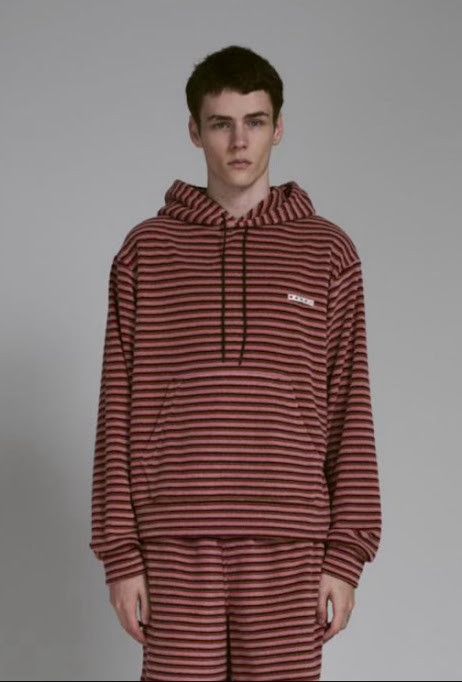 Marni oc11z0525 Striped Hoodie in Pink Size US S / EU 44-46 / 1 - 1 Thumbnail