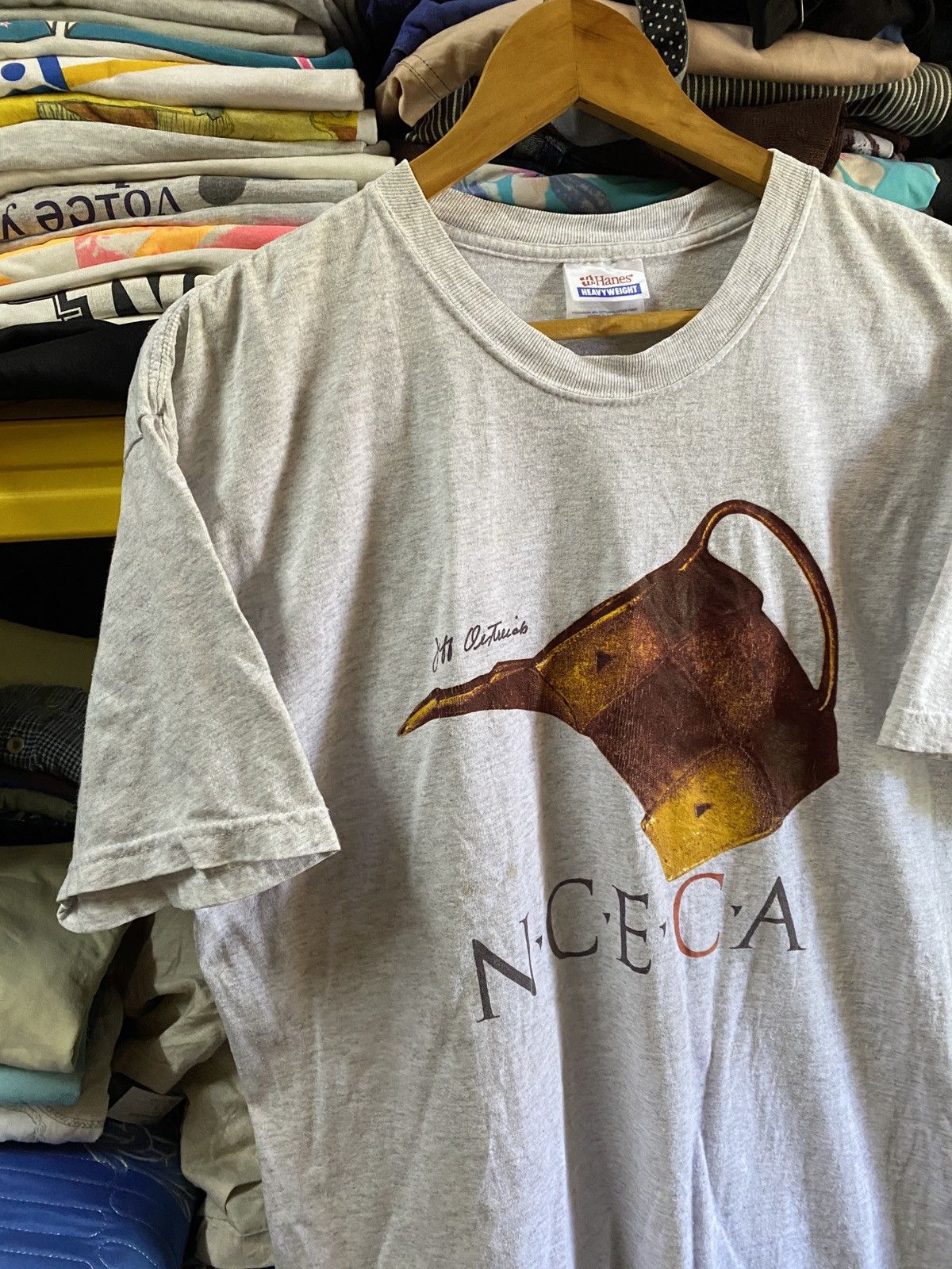 Vintage 90s NCECA Jeff Ceramic artist