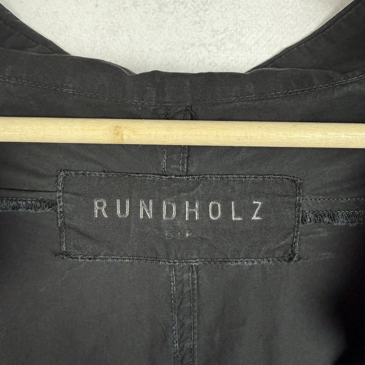 Rundholz Rundholz Dip Black Cotton Avantgarde Long Shirt-Dress Size M Size M / US 6-8 / IT 42-44 - 9 Thumbnail