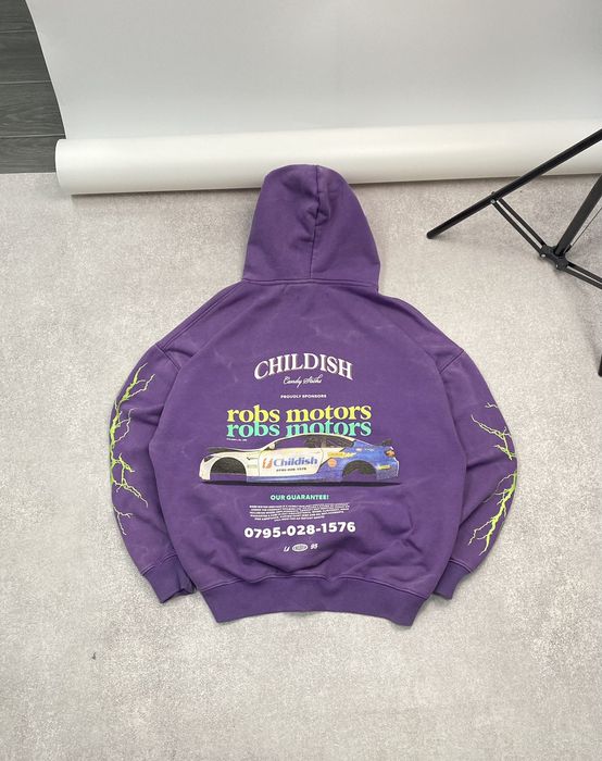 Purple discount childish hoodie