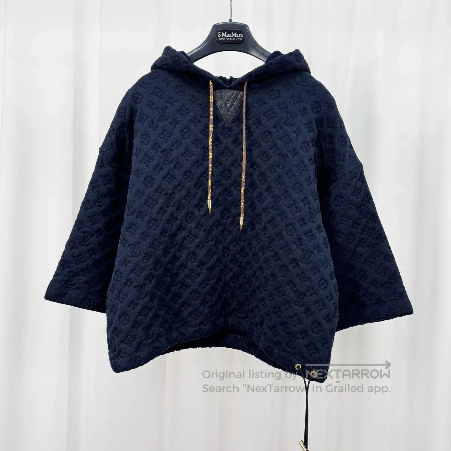 Louis Vuitton Louis Vuitton 3D Embossed Hoodie Sweatshirt. Size S / US 4 / IT 40 - 1 Thumbnail