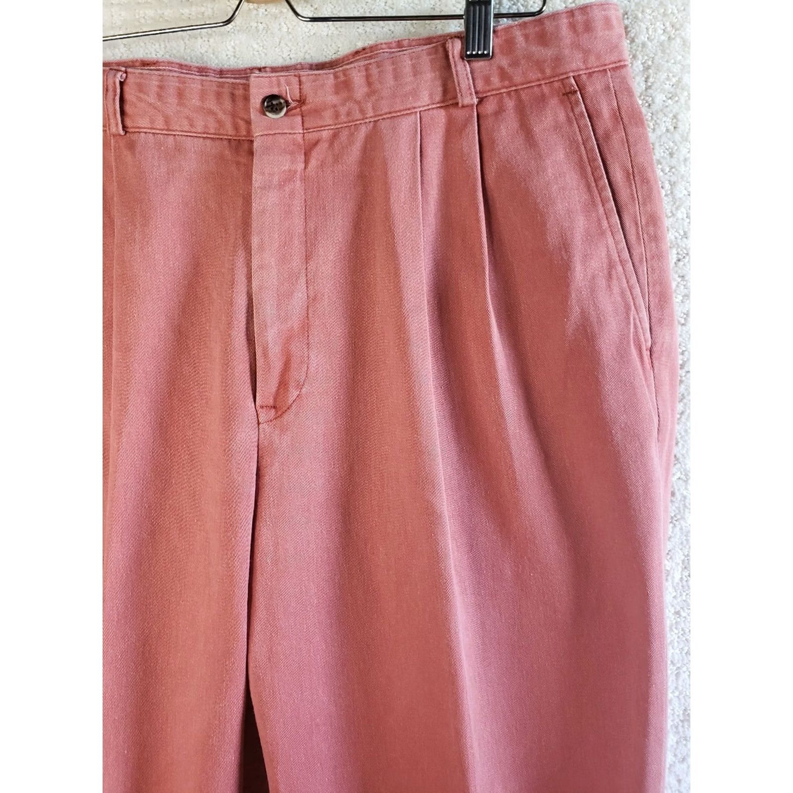 Vintage Puritan Regatta Reds Chino Pants Men's 36x32 Red Straight Regular Cotton Twill Vintage: No Size US 36 / EU 52 - 4 Thumbnail