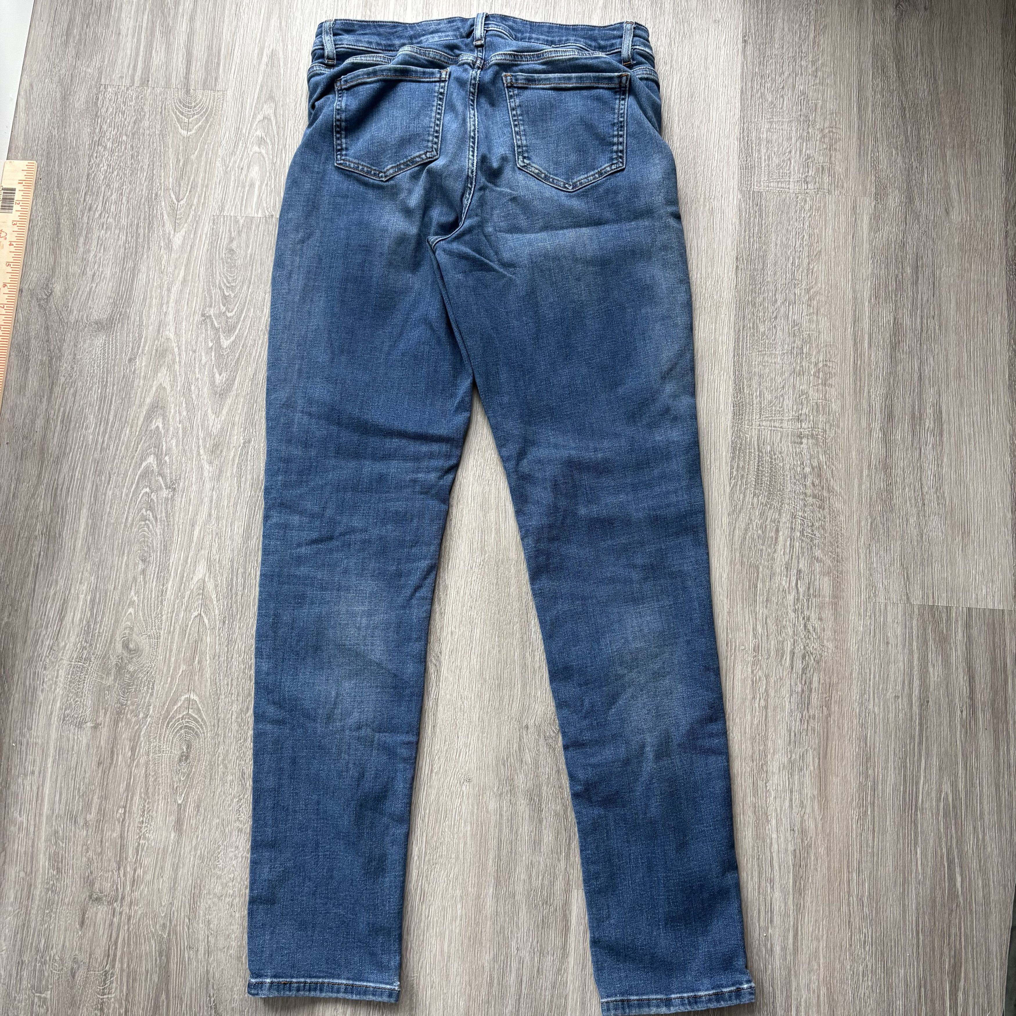 J. Jill J. Jill Boyfriend Straight Leg Ankle Denim Jeans 10T Size 32" / US 10 / IT 46 - 8 Thumbnail