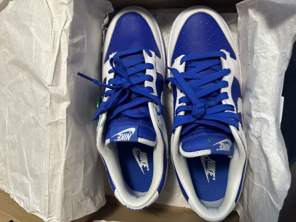 Nike Nike Dunk Low - Racer Blue White - 10.5 Size US 10.5 / EU 43-44 - 2 Thumbnail
