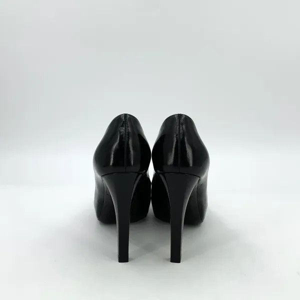 Louis Vuitton Louis Vuitton Black Open-Toe High Heels -2508 Size US 4 / IT 34 - 3 Thumbnail