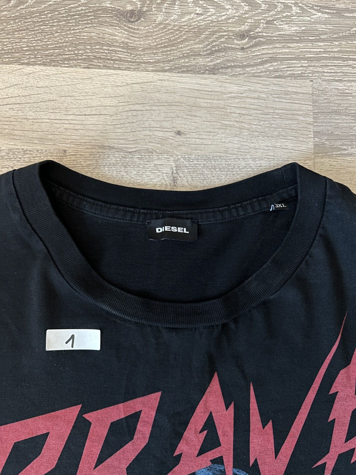 Diesel × Vintage Diesel Brave T-Shirt Size US XL / EU 56 / 4 - 3 Thumbnail