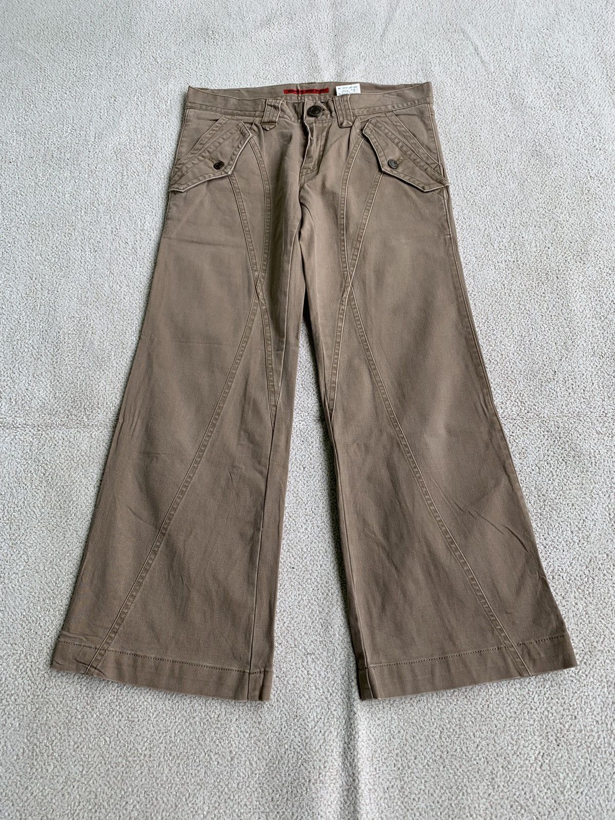 In The Attic × Morgan Homme × Tornado Mart VTG 00s EDGE ON ALL Flared Jeans If six Was Nine Style Size US 30 / EU 46 - 1 Thumbnail
