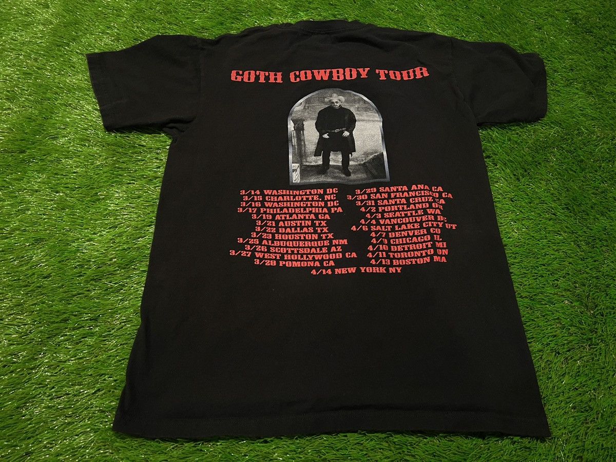 Rap Tees Lil Tracy 2019 Goth Cowboy Tour Date Rap Shirt Rap Concert Size US S / EU 44-46 / 1 - 1 Thumbnail