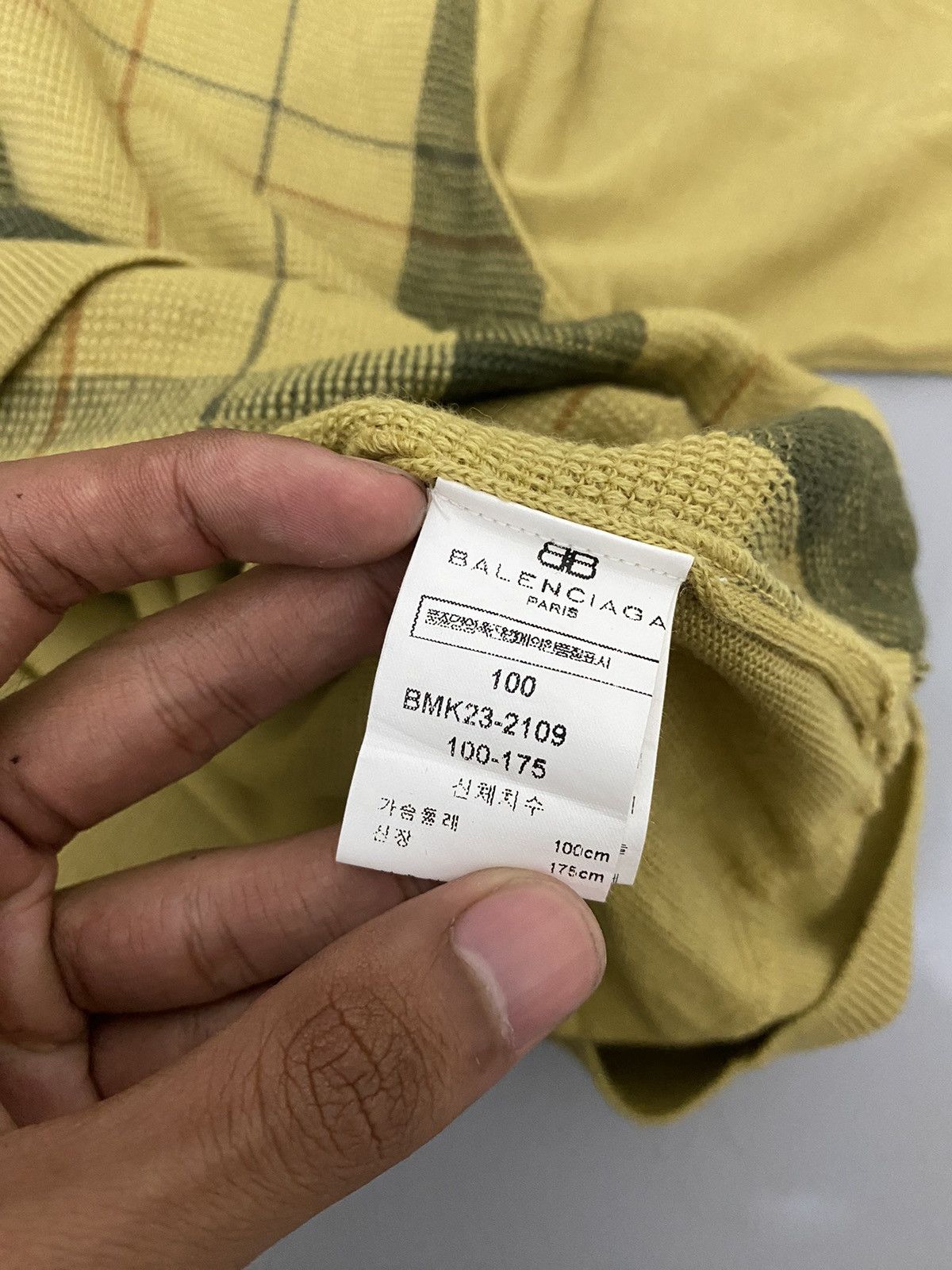 Balenciaga 💥Nova Check💥Balenciaga Sweatshirt Size US L / EU 52-54 / 3 - 9 Thumbnail