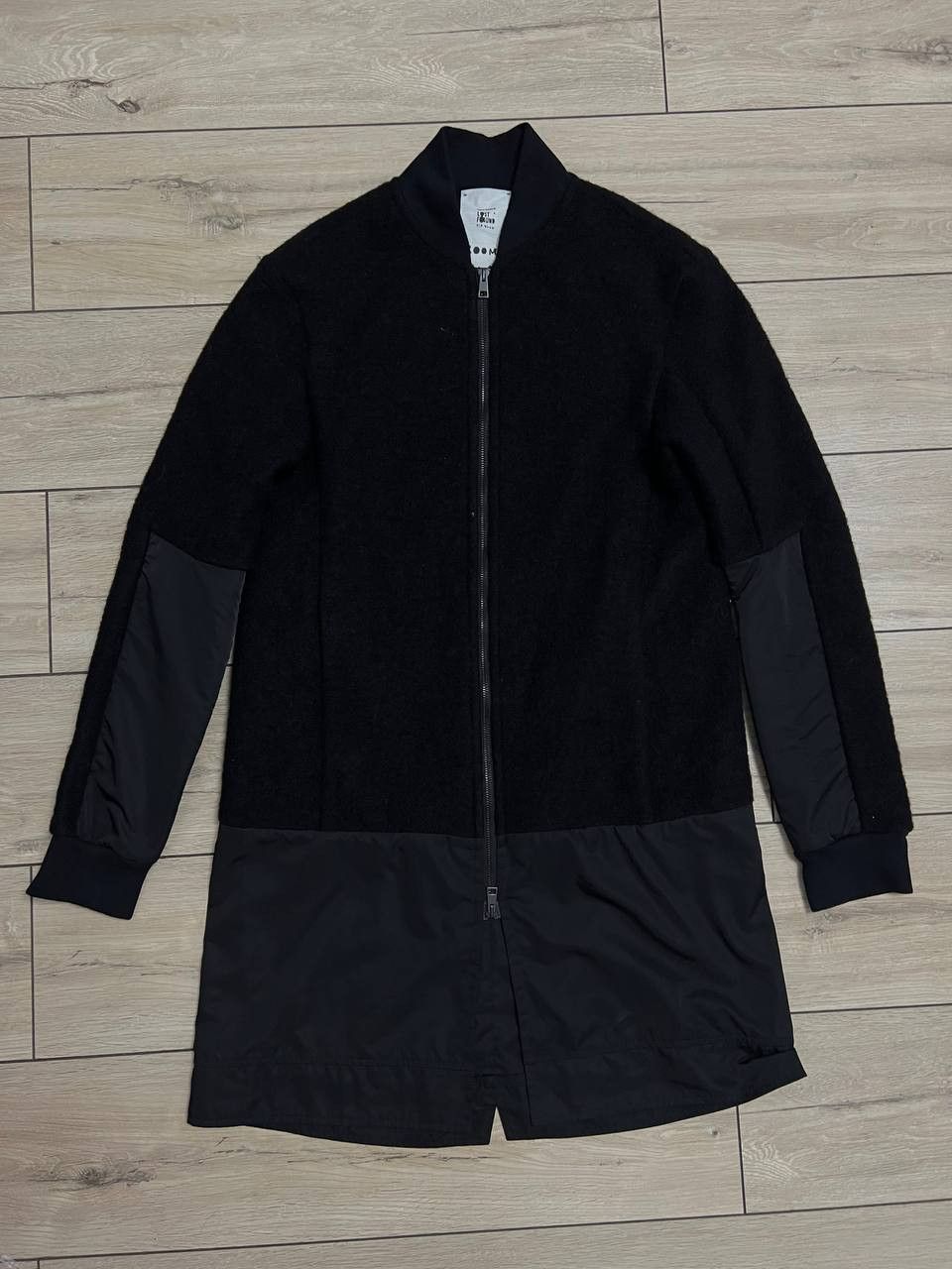 Lost & Found Ria Dunn Lost & Found Ria Dunn ROOMS Full Zip Wool Bomber Long Jacket Size US XS / EU 42 / 0 - 6 Thumbnail