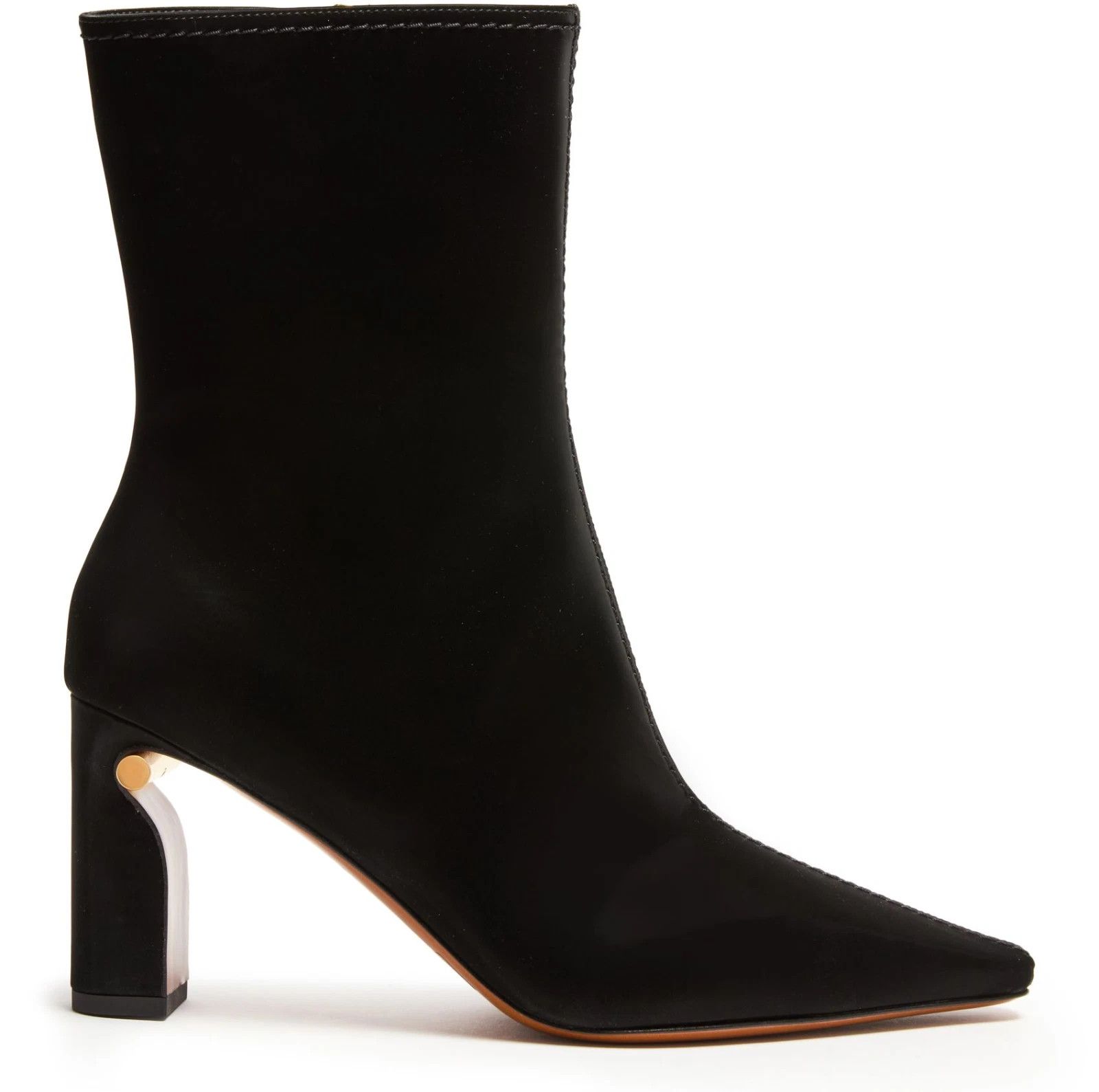 Alexander McQueen ALEXANDER MCQUEEN Black Leather Ankle Boots New Size US 8 / IT 38 - 1 Thumbnail