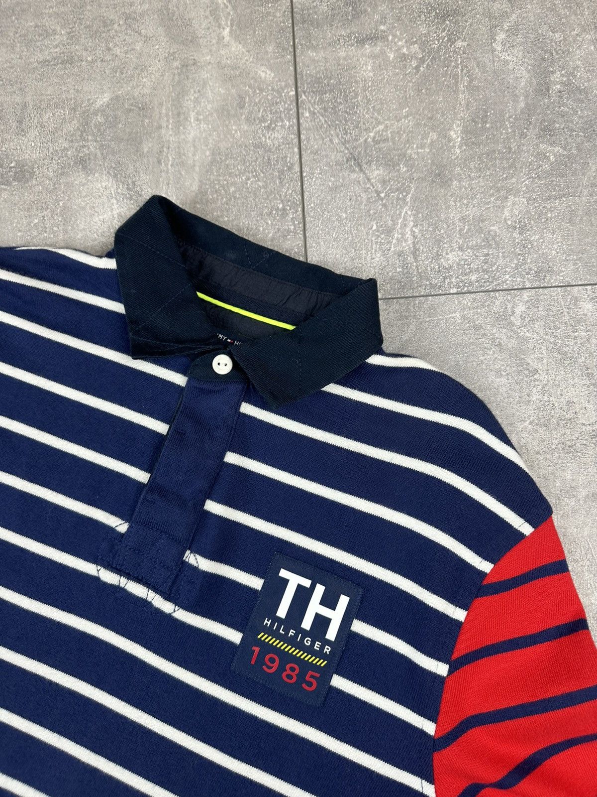 Tommy Hilfiger Tommy Hilfiger Striped Multicolour Rugby Jersey Size US S / EU 44-46 / 1 - 5 Thumbnail