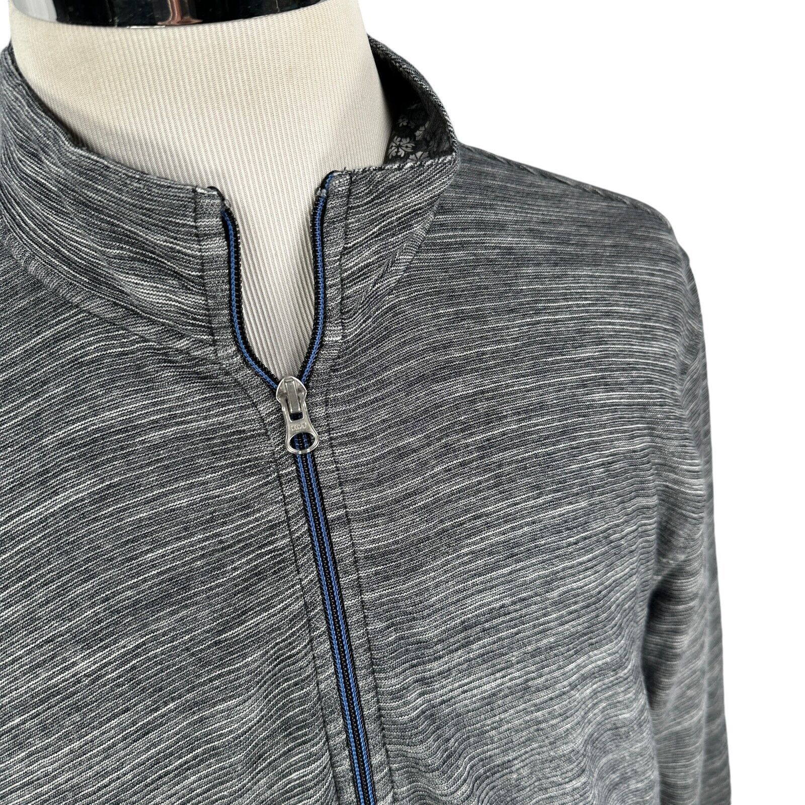 Robert Graham Robert Graham Tablas Sweater Men’s XL Black 100% Cotton Size US XL / EU 56 / 4 - 2 Thumbnail