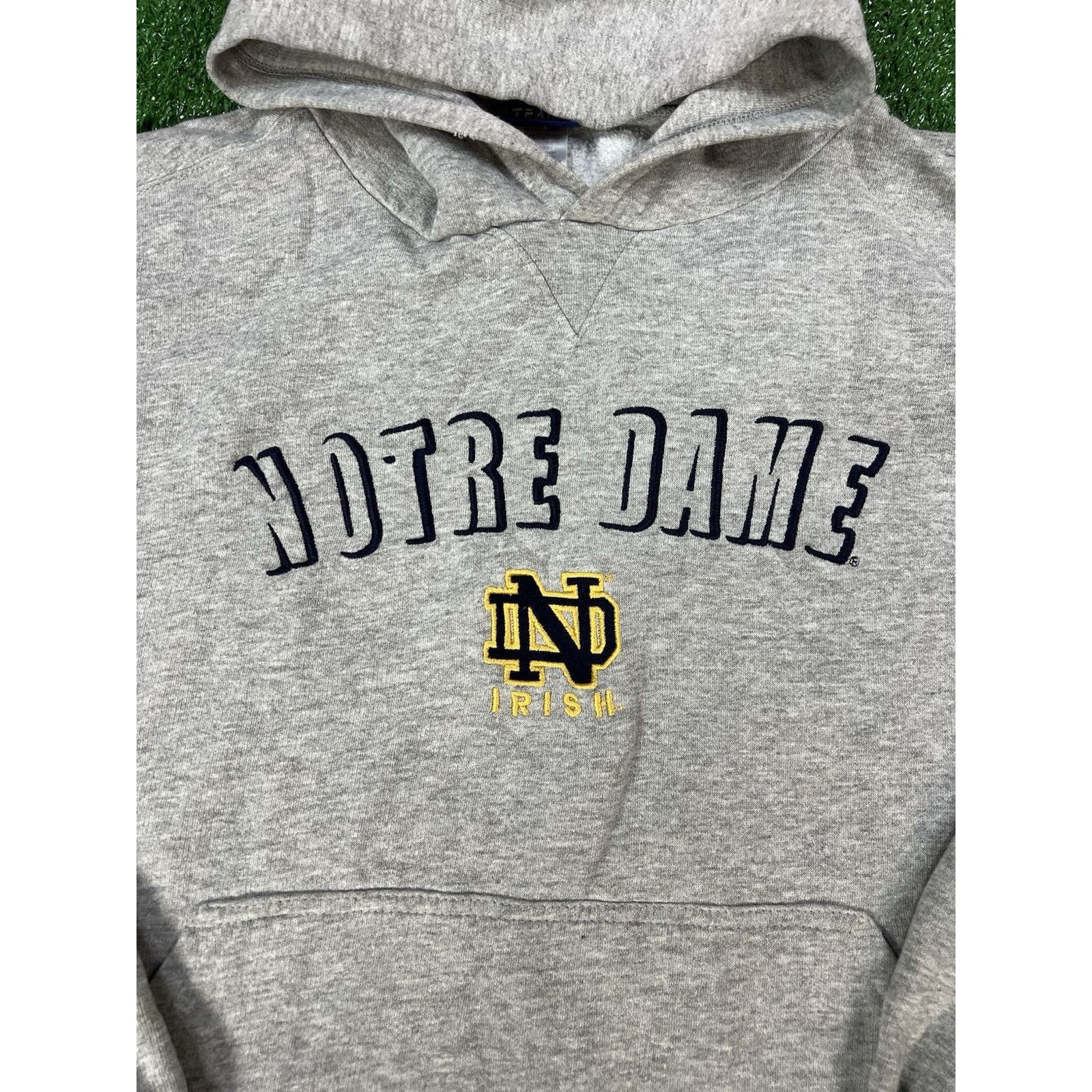 Other Notre Dame Fighting Irish Gray Mens Hoodie Size LG Size US L / EU 52-54 / 3 - 2 Thumbnail