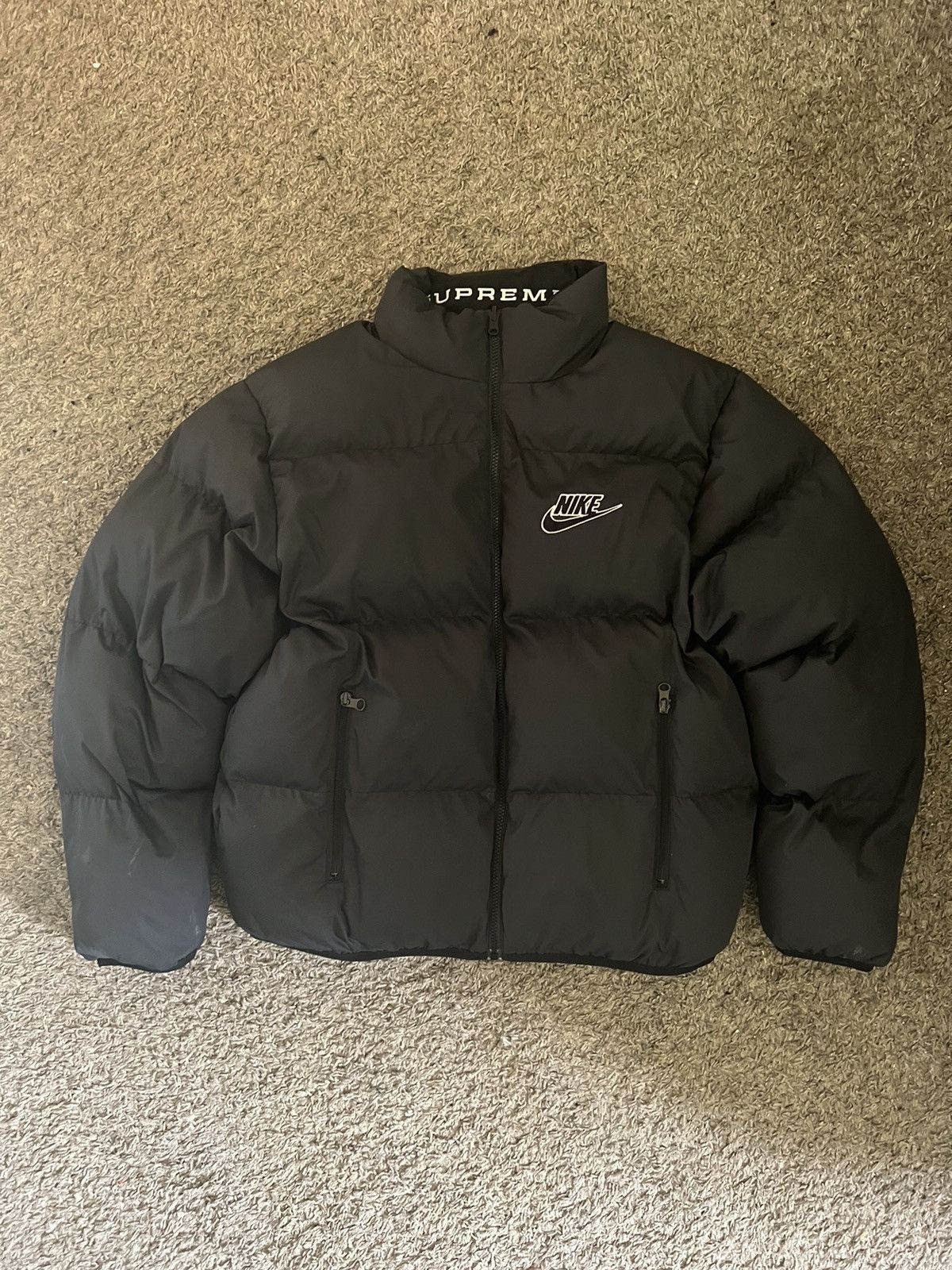 Supreme Supreme x Nike Reversible Puffy Black | Grailed