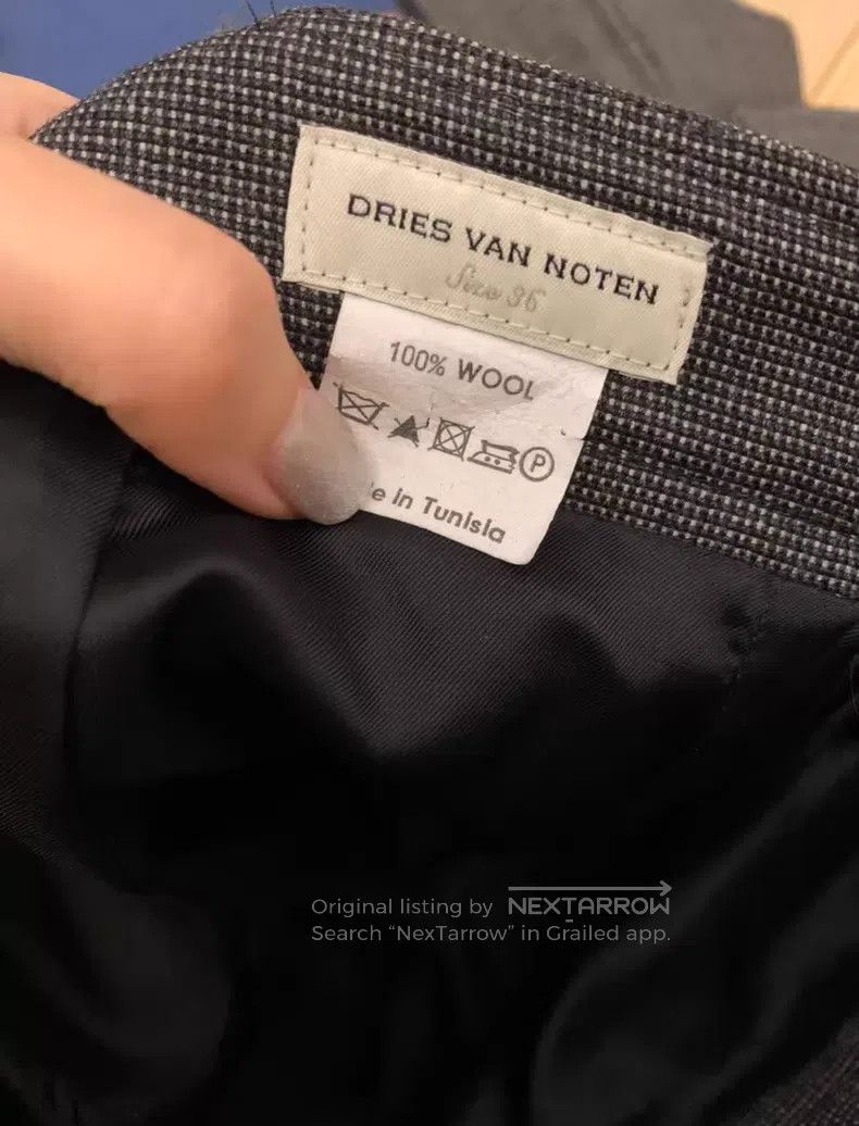 Dries Van Noten Dries Van Noten Black Midi Skirt Size 35" - 5 Thumbnail
