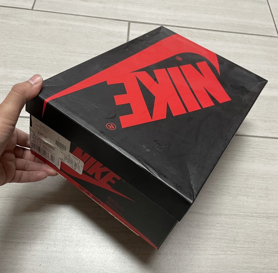Jordan Brand Jordan 1 Bred 2016 Size 7Y Size US 7 / EU 40 - 10 Thumbnail