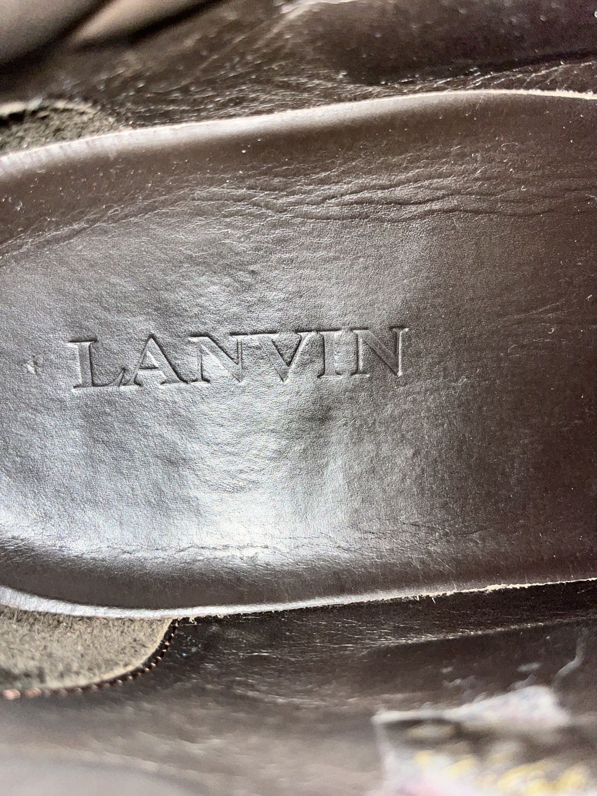Lanvin Blue and Black Lanvin Sneakers Size US 12 / EU 45 - 4 Thumbnail