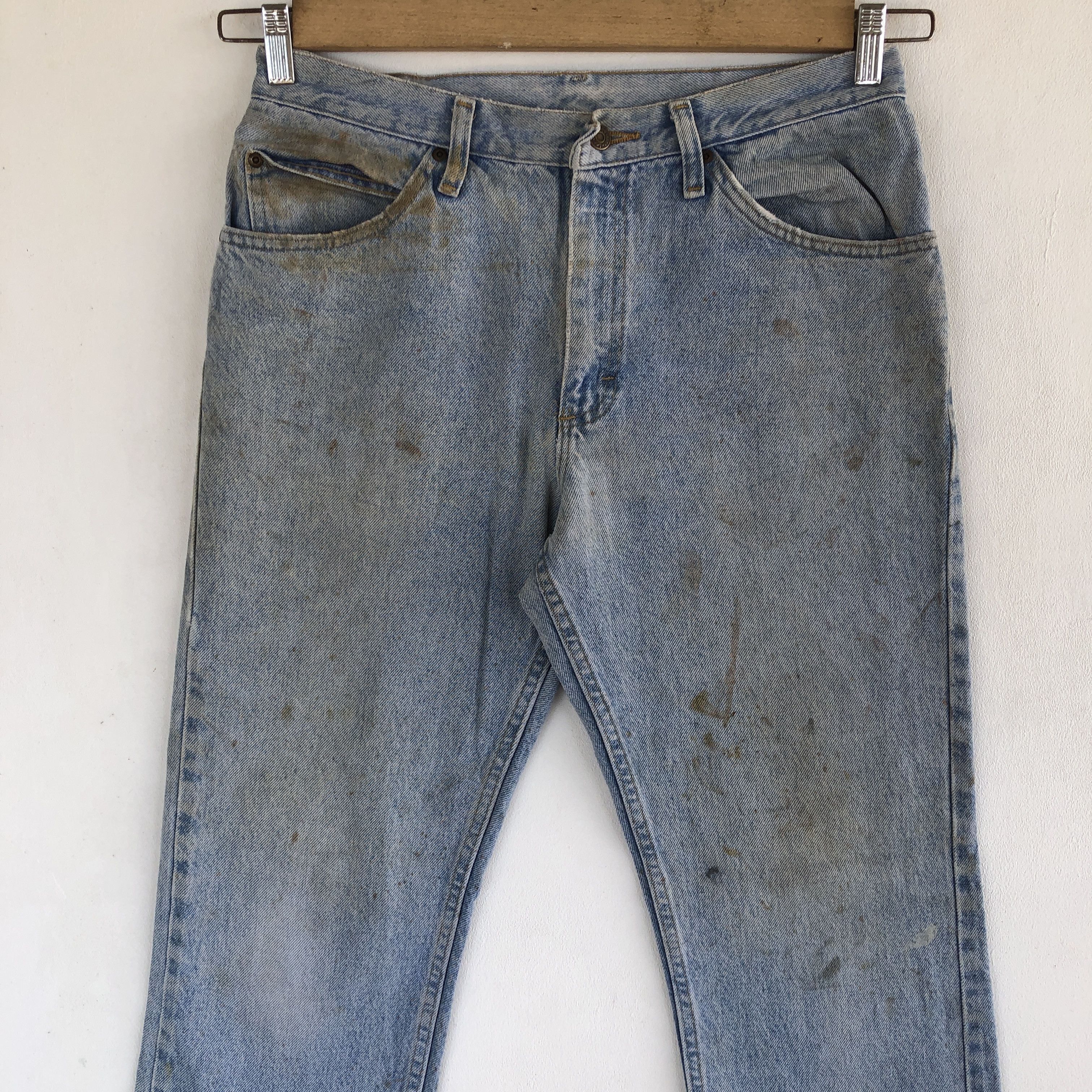 Lee Vintage Lee Jeans Stonewash Dirty Lee Denim Pants Size US 30 / EU 46 - 3 Thumbnail