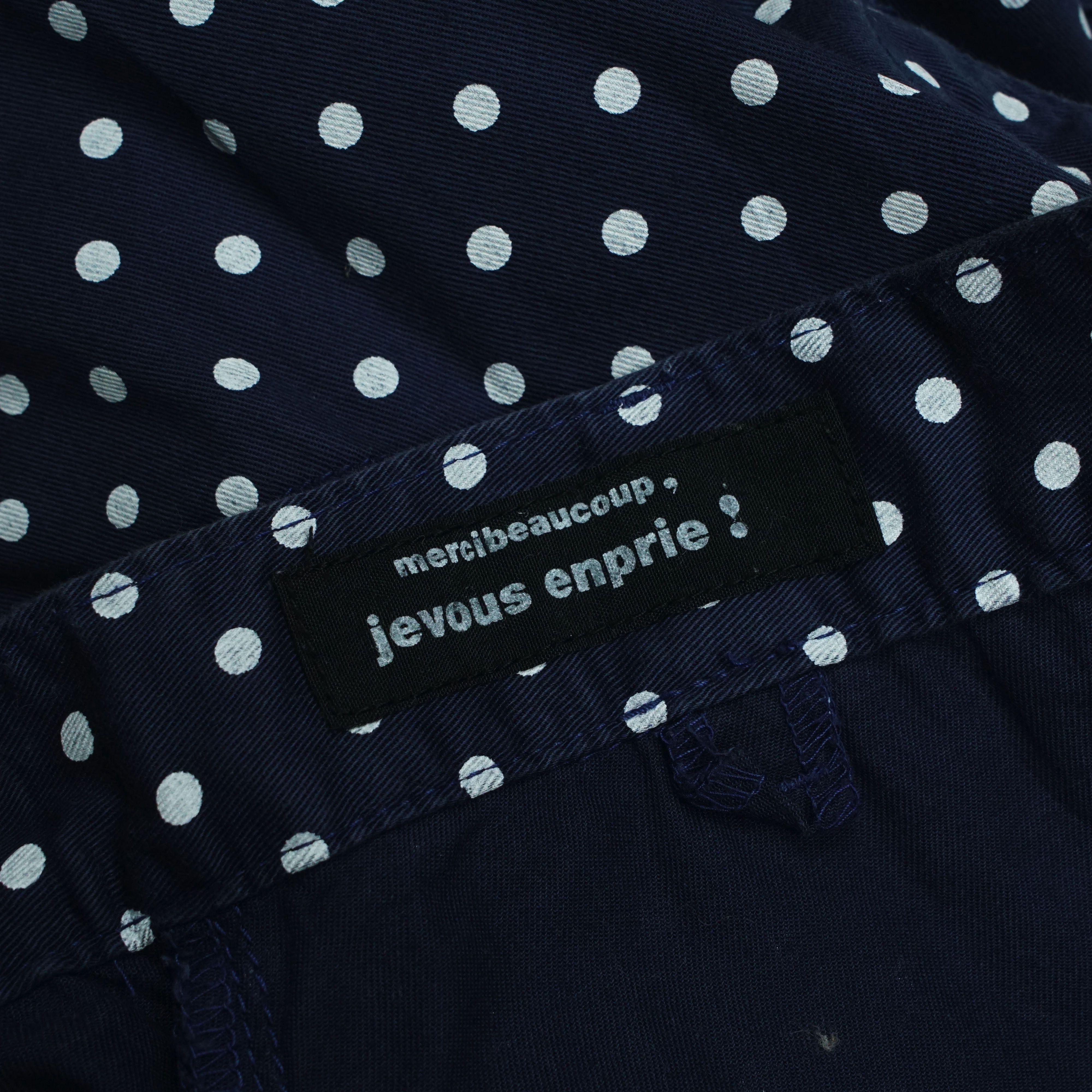 Issey Miyake *NoTariff Mercibeaucoup Drop Pocket Dot Pants Size US 29 - 6 Thumbnail