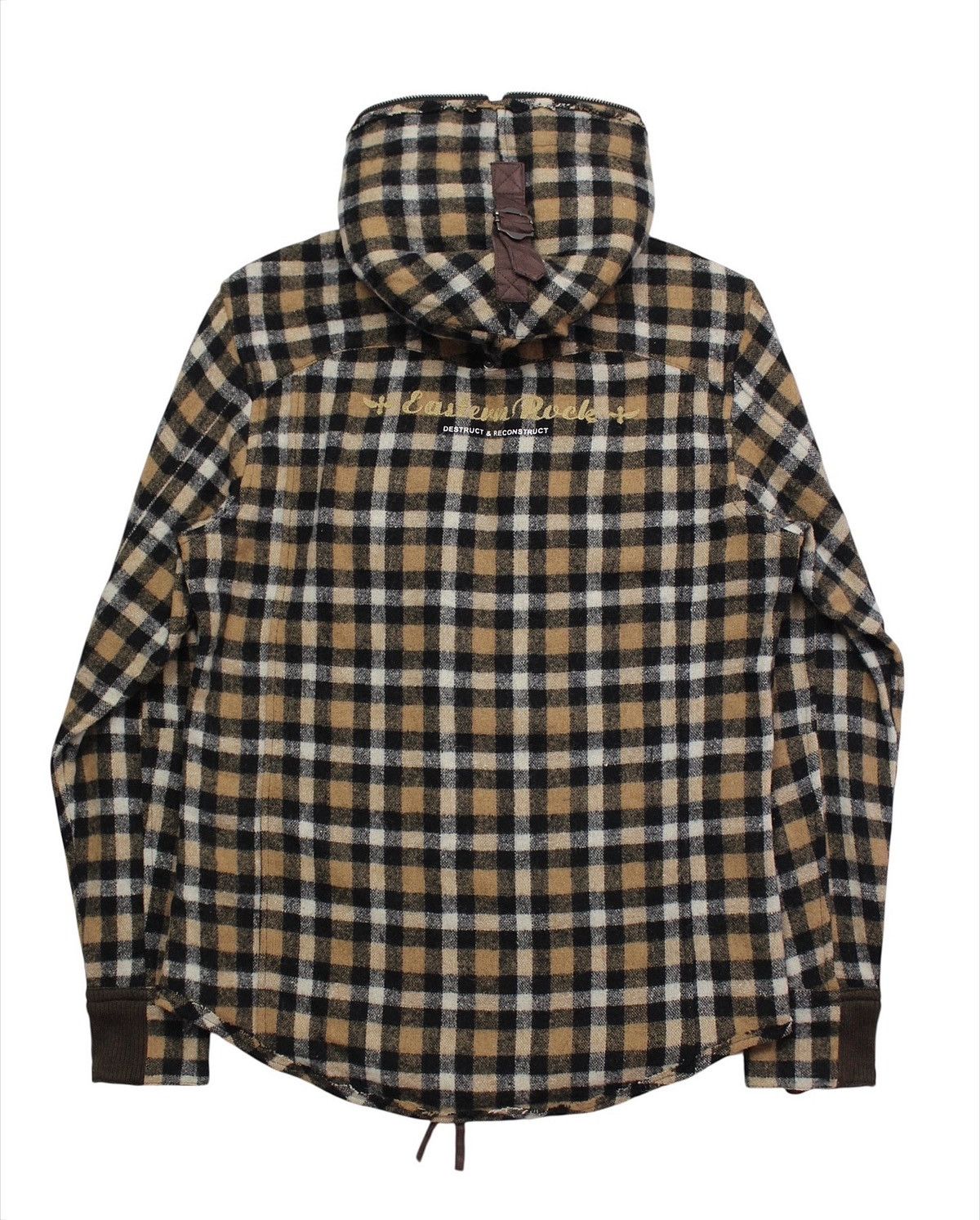 If Six Was Nine AW2013 PPFM “EASTERN ROCK” EMBROIDERED PLAID ZIP HOOD JACKET Size US L / EU 52-54 / 3 - 2 Thumbnail