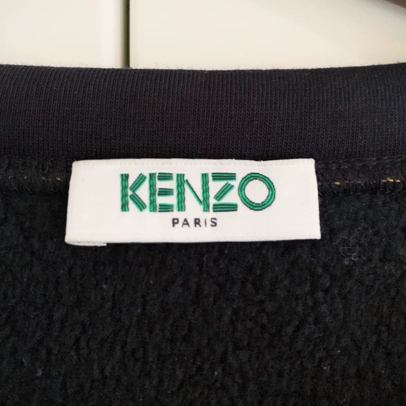 Kenzo KENZO Neutral space cotton black hoodie Size S / US 4 / IT 40 - 6 Thumbnail