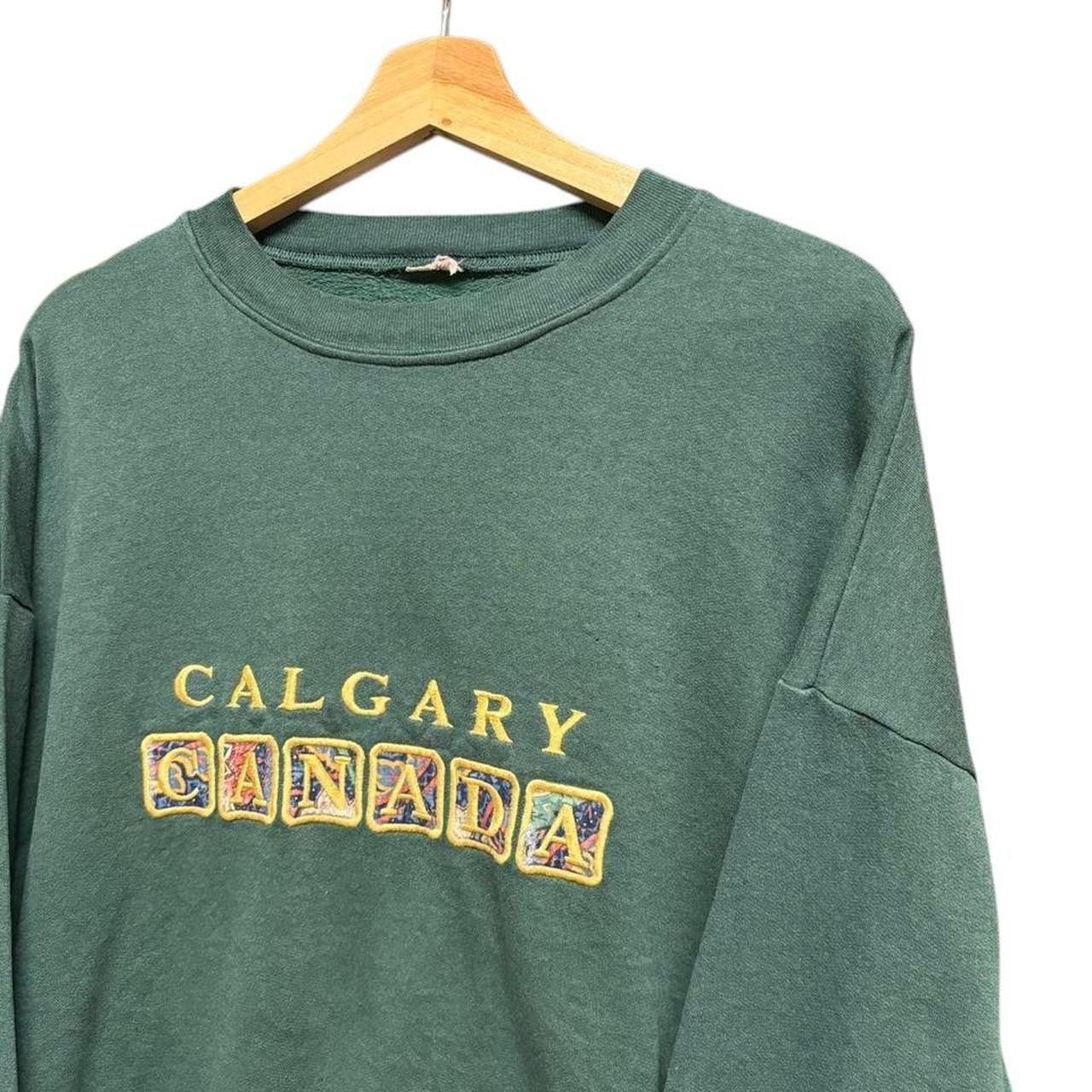 Vintage Vintage Calgary Canada sweatshirt size: L Size US L / EU 52-54 / 3 - 2 Thumbnail