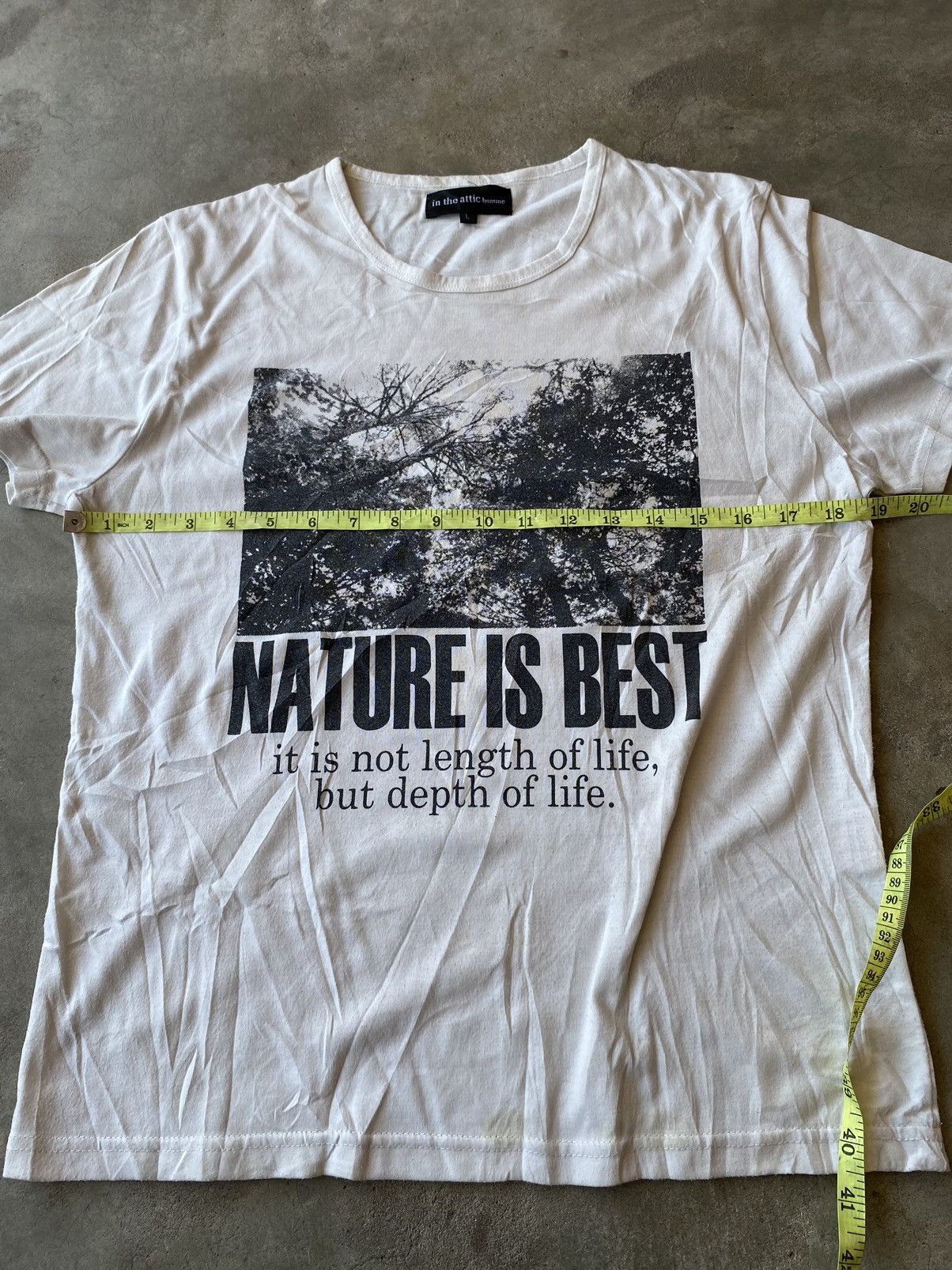 If Six Was Nine × In The Attic × Japanese Brand nature is best in the attic tshirt undefined style Size US M / EU 48-50 / 2 - 8 Thumbnail